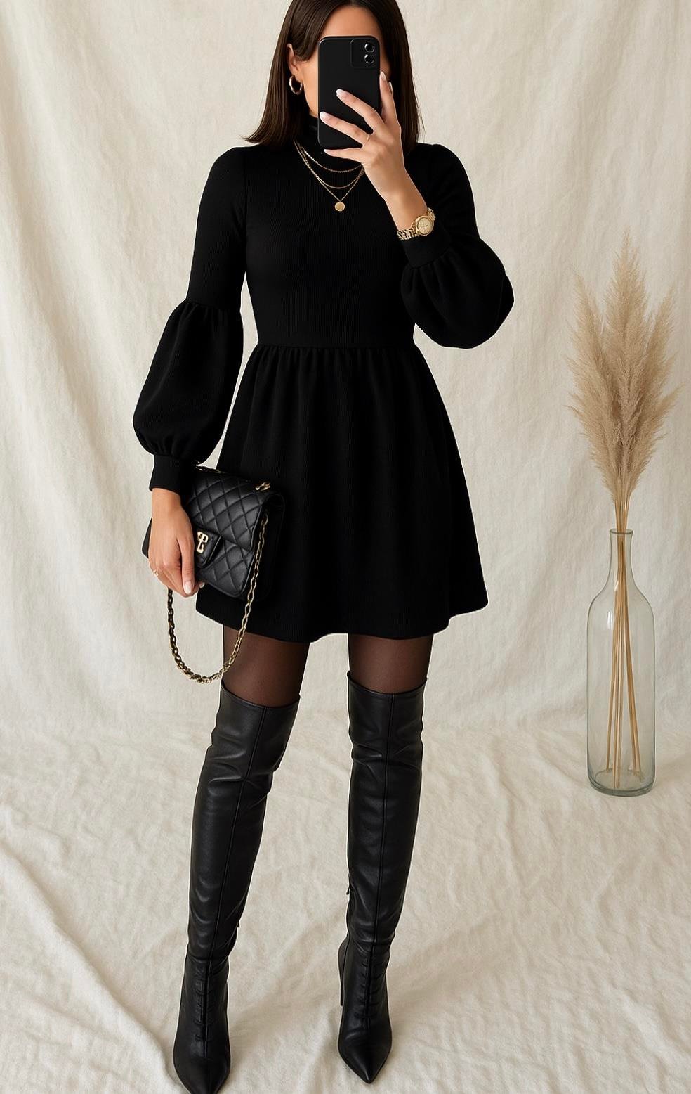 FERRI BALON KOL ELBİSE