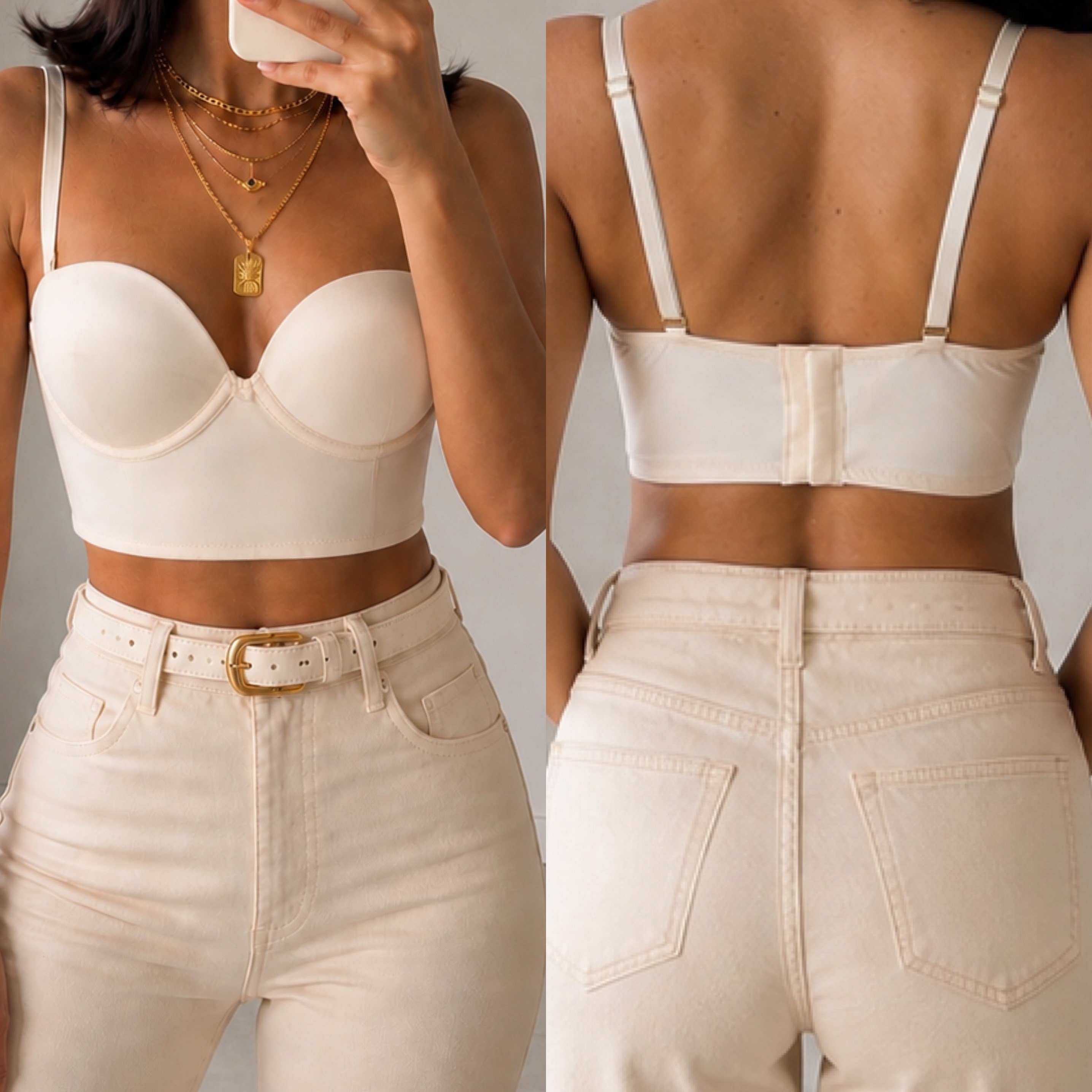 FLWR ÇIKARILABİLİRİ ÇİÇEKLİ PUSH UP DOLGULU BÜSTİYER 