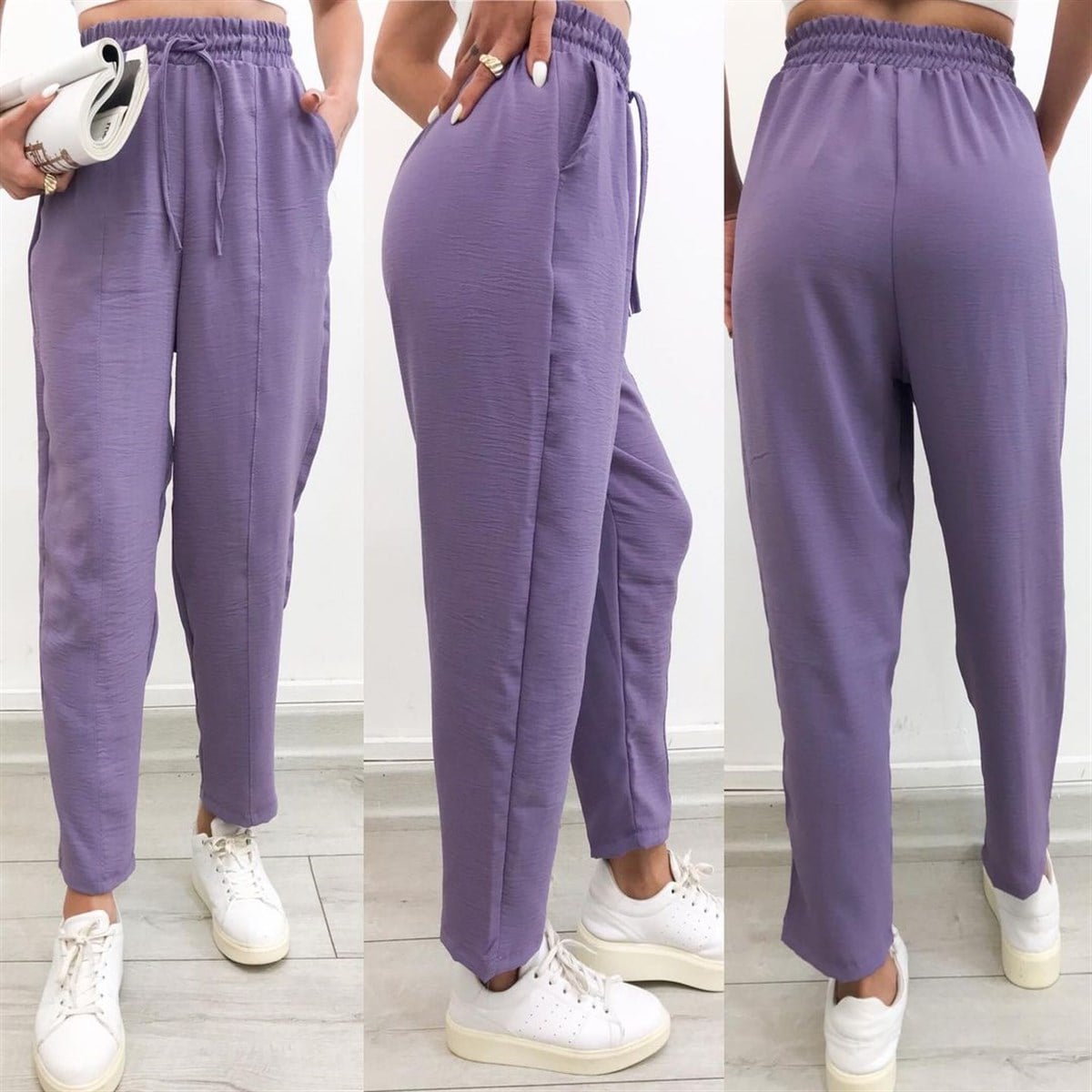 HELLY PANTOLON LİLA 