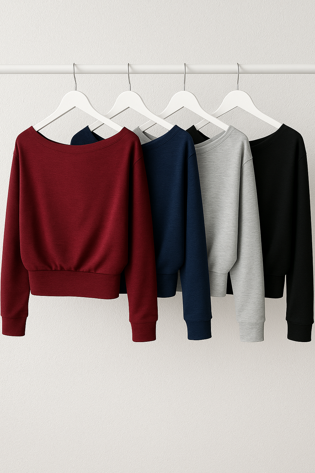 HERMY DÜŞÜK OMUZ SWEATSHIRT