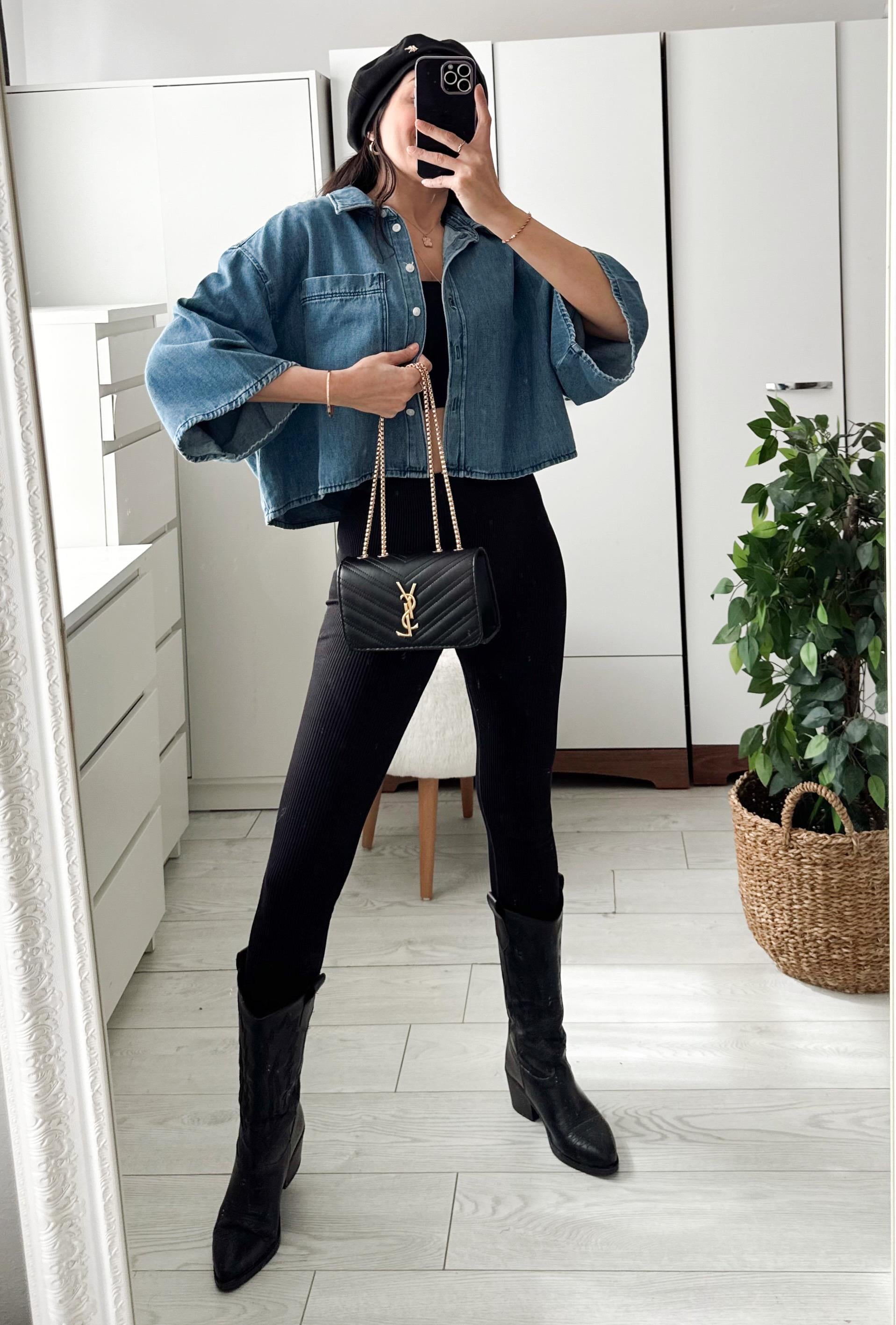 HMG ORİJİNAL MARKA OVERSIZE JEAN GÖMLEK KOYU MAVİ 