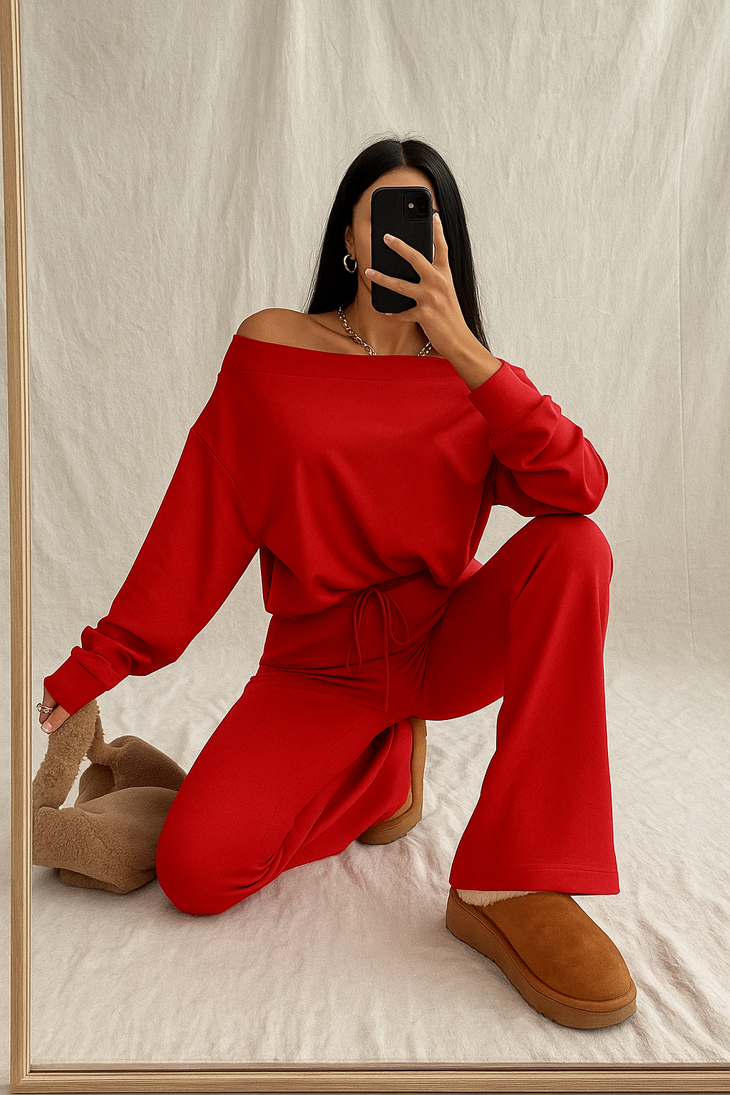 HOOLA OVERSIZE EŞOFMAN TAKIMI 