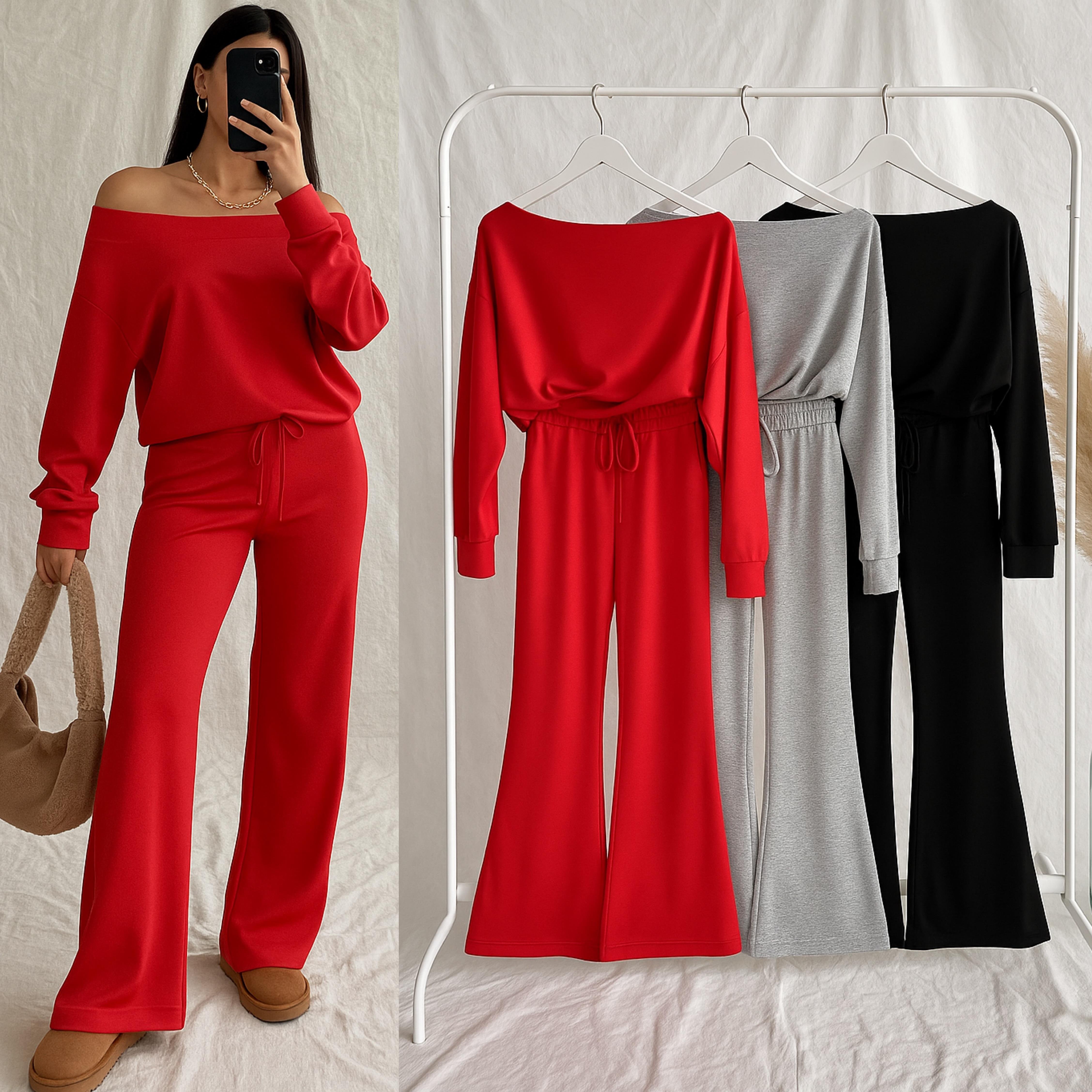 HOOLA OVERSIZE EŞOFMAN TAKIMI 