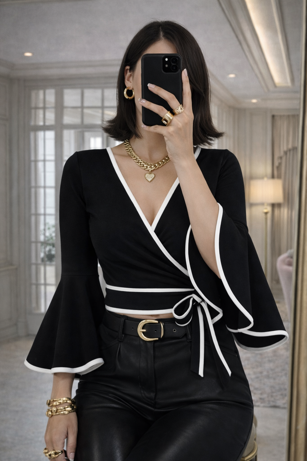 ILVA İSPANYOL KOL BLUZ