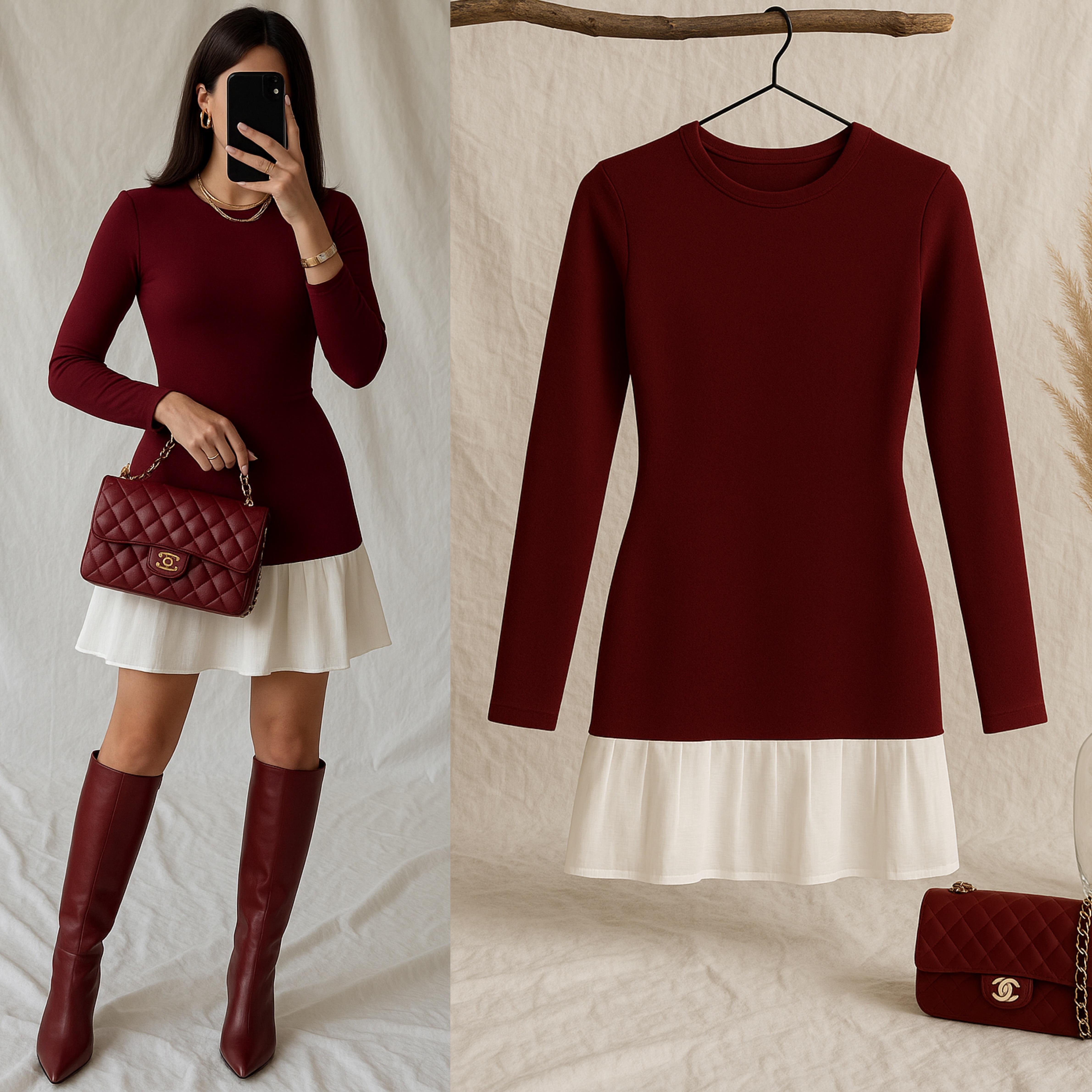 INDY PİLİSELİ ELBİSE