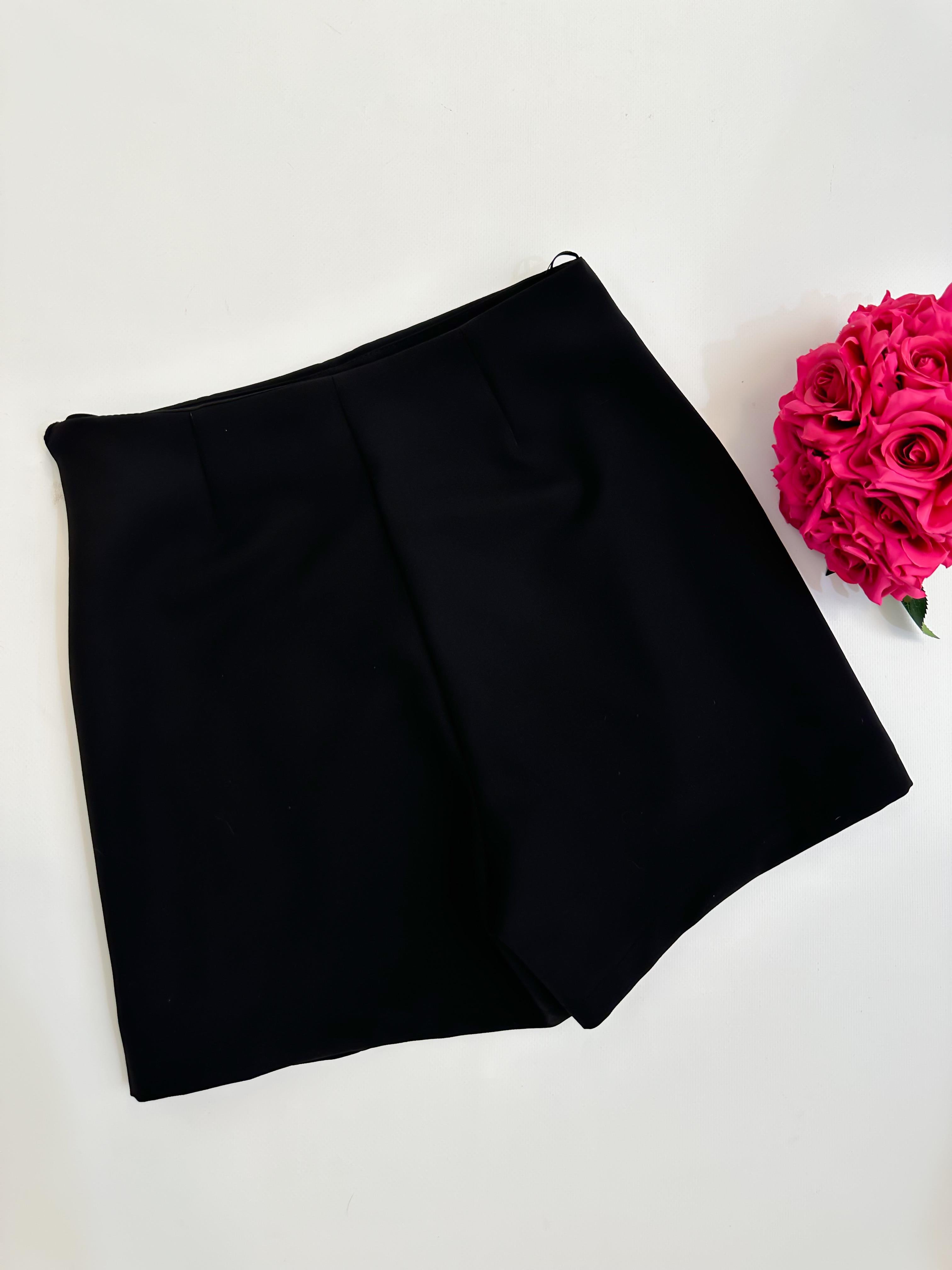 JANE YIRTMAÇLI ŞORT ETEK 