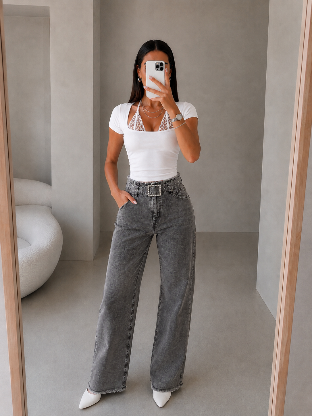 KALISA DANTELLİ BLUZ