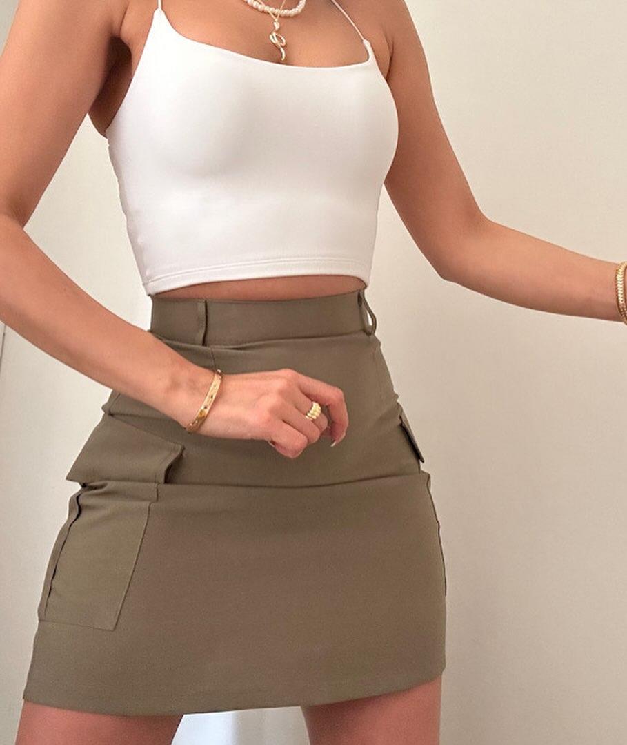 LAINA KARGO CEPLİ ETEK