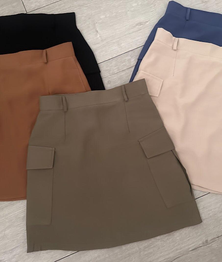 LAINA KARGO CEPLİ ETEK