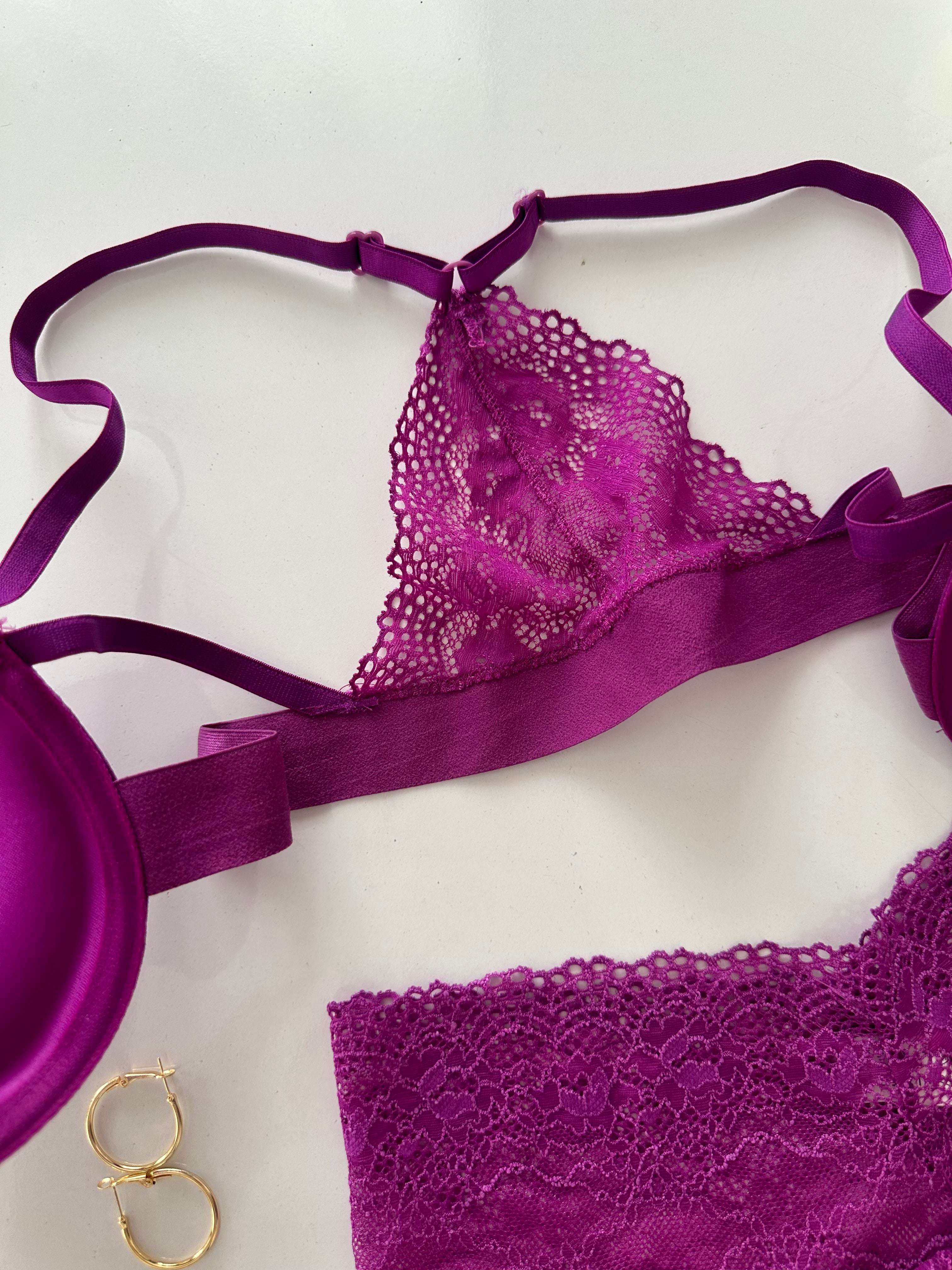 LARA PUSH UP DOLGULU İÇ ÇAMAŞIRI TAKIM MOR