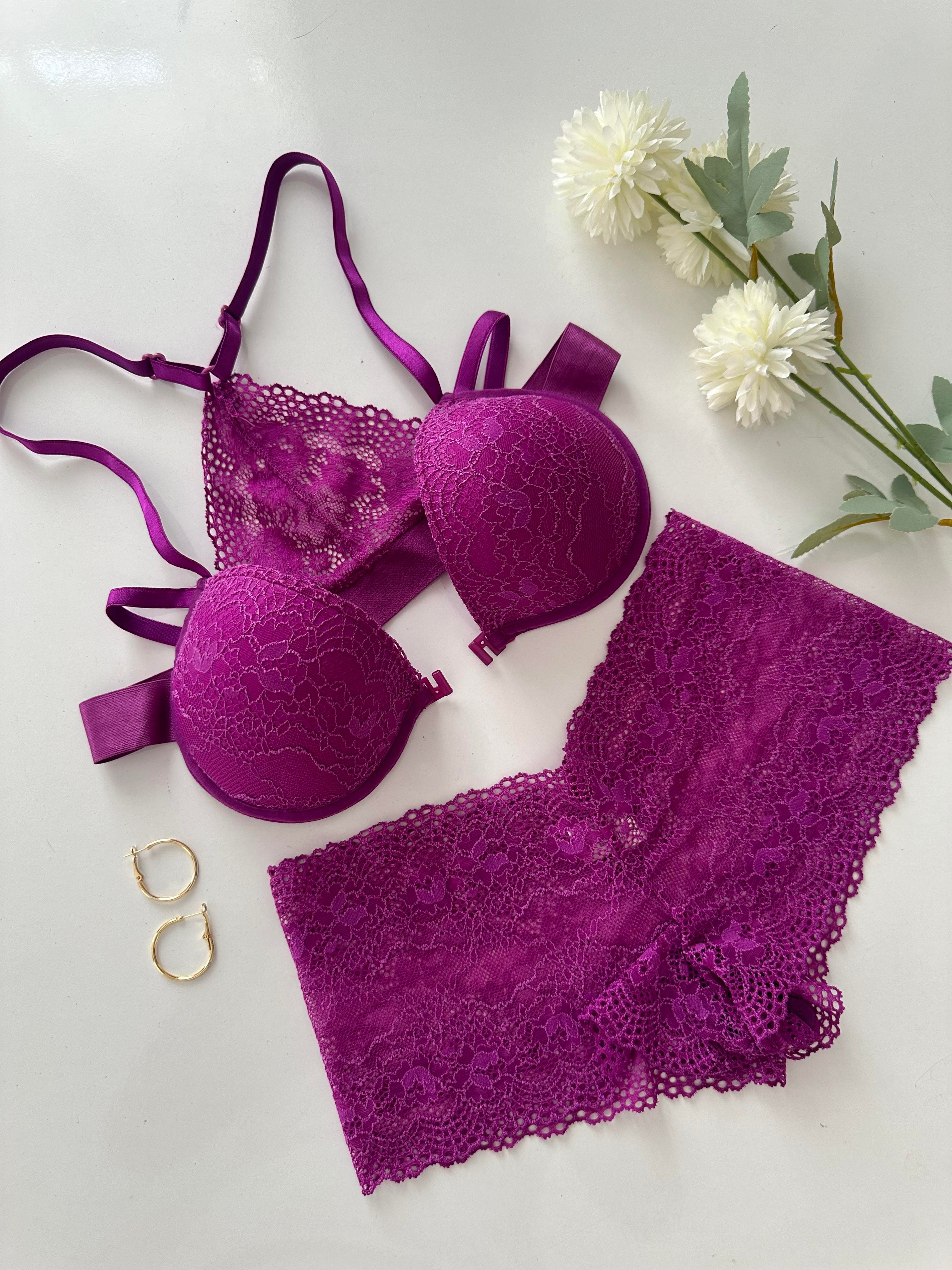 LARA PUSH UP DOLGULU İÇ ÇAMAŞIRI TAKIM MOR