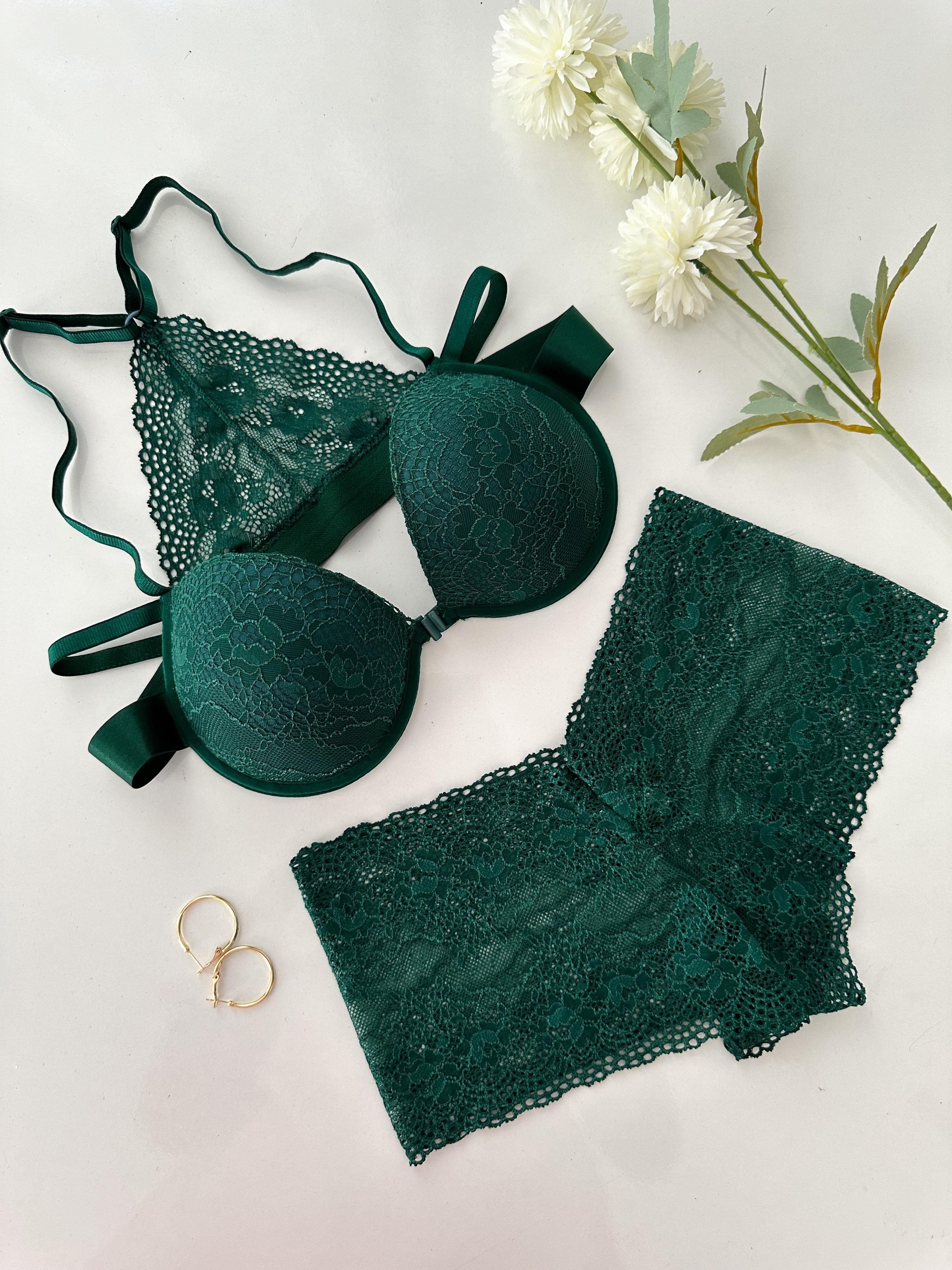 LARA PUSH UP DOLGULU İÇ ÇAMAŞIRI TAKIM YEŞİL