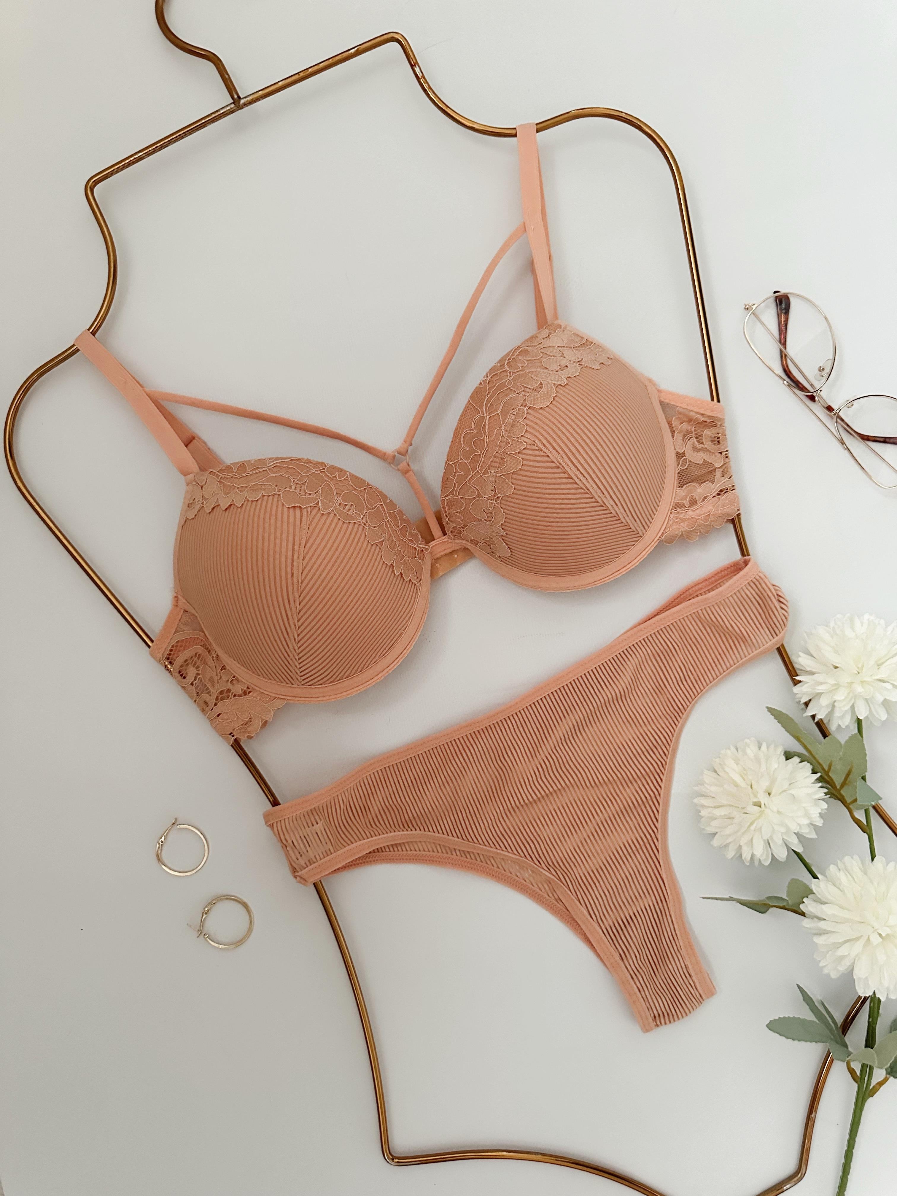 LAUREN PUSH UP DOLGULU İÇ ÇAMAŞIR TAKIM SOMON