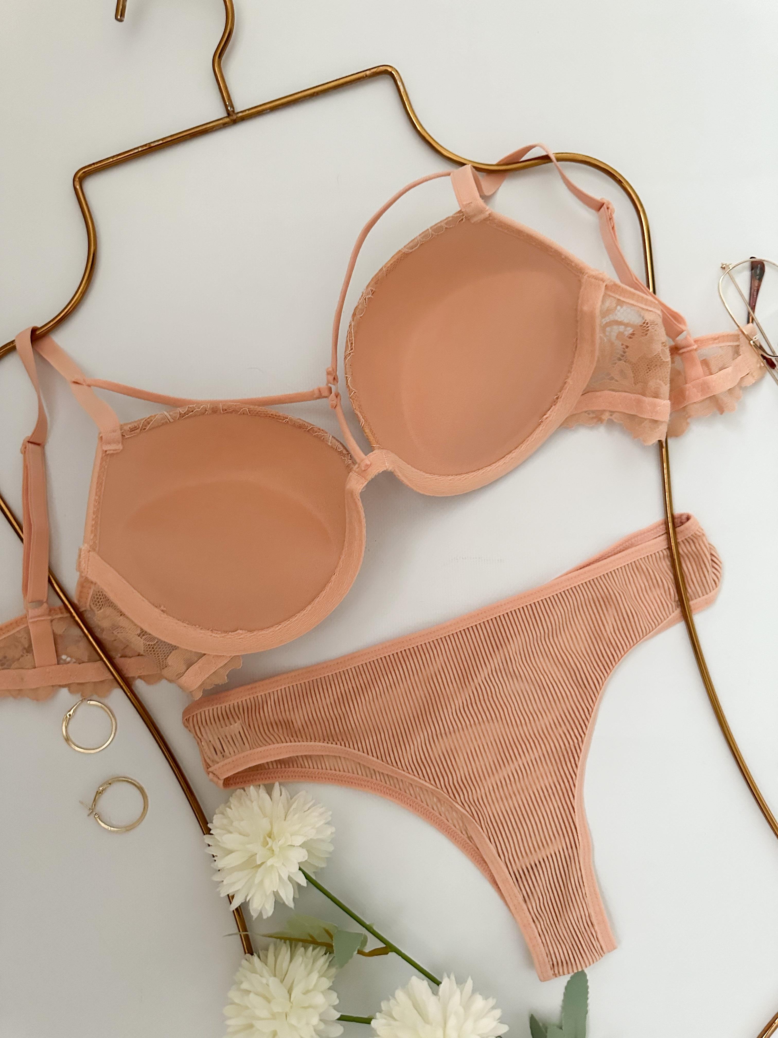 LAUREN PUSH UP DOLGULU İÇ ÇAMAŞIR TAKIM SOMON