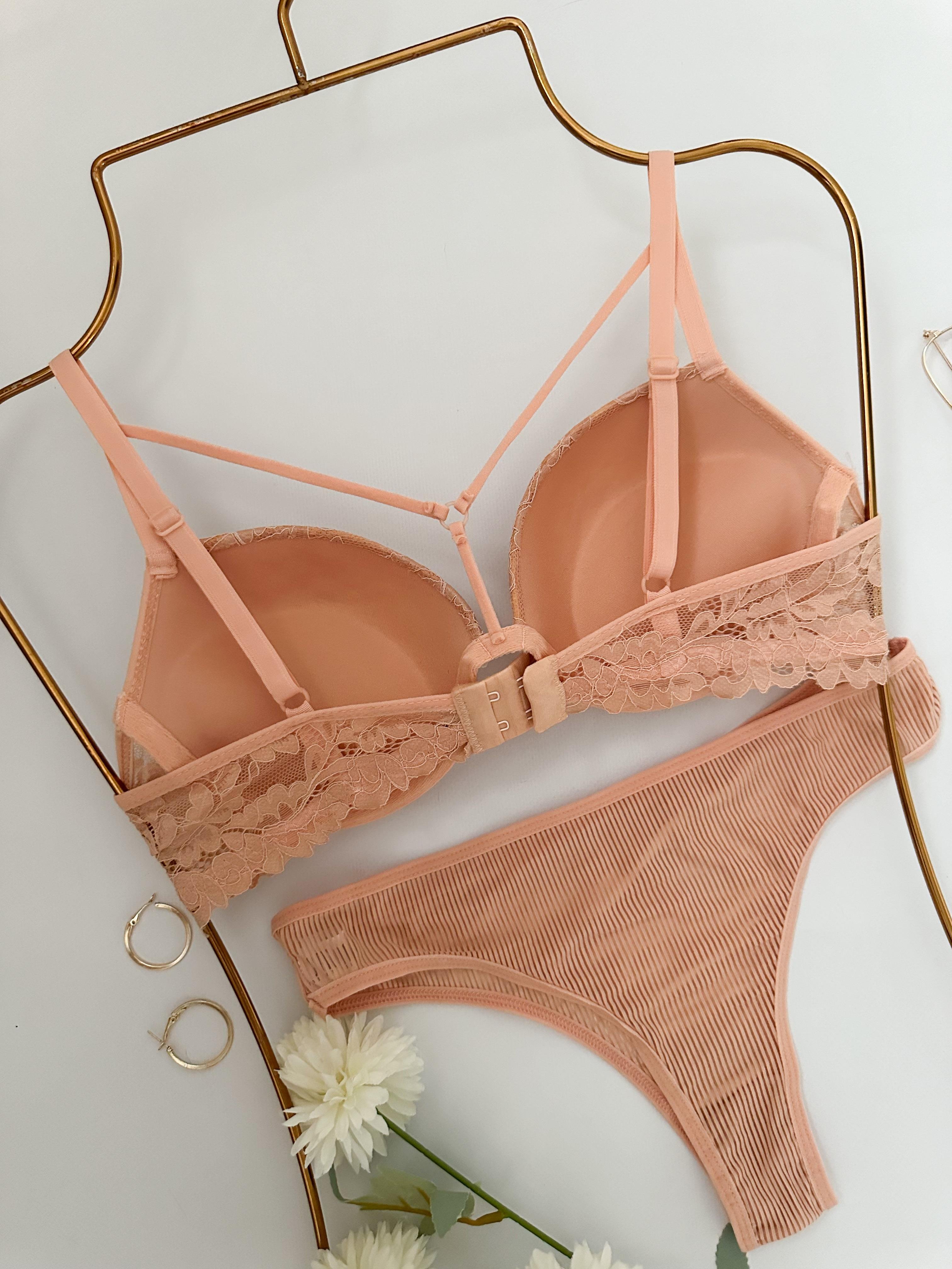 LAUREN PUSH UP DOLGULU İÇ ÇAMAŞIR TAKIM SOMON