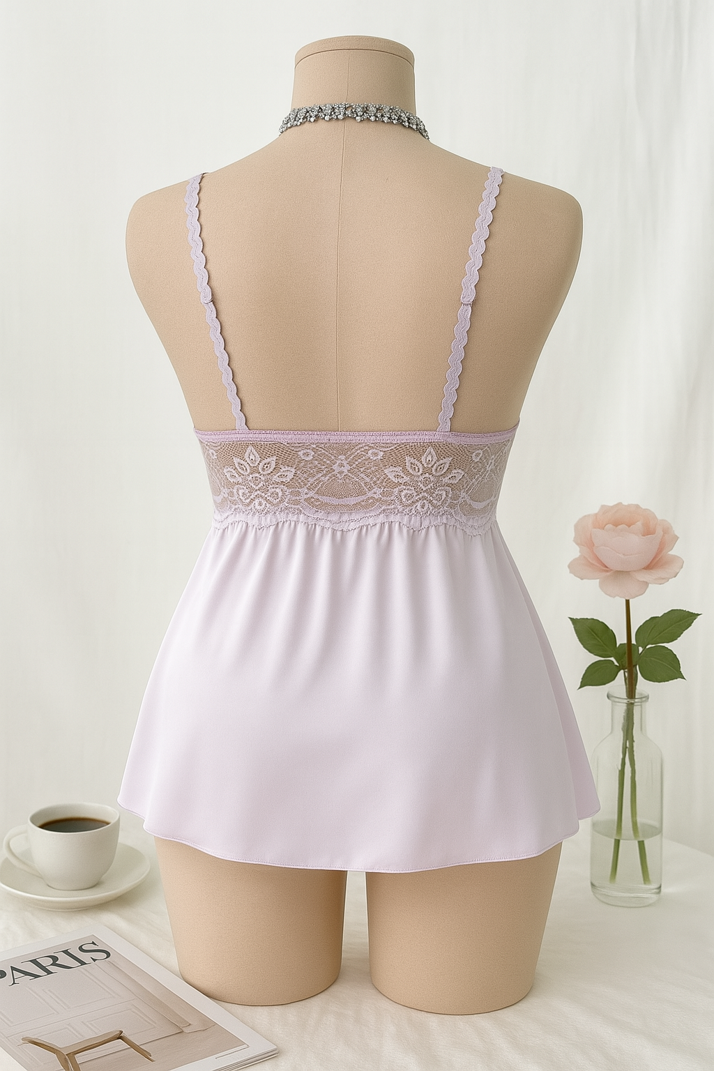 LILAC STRING DAHİL GECELİK TAKIM 