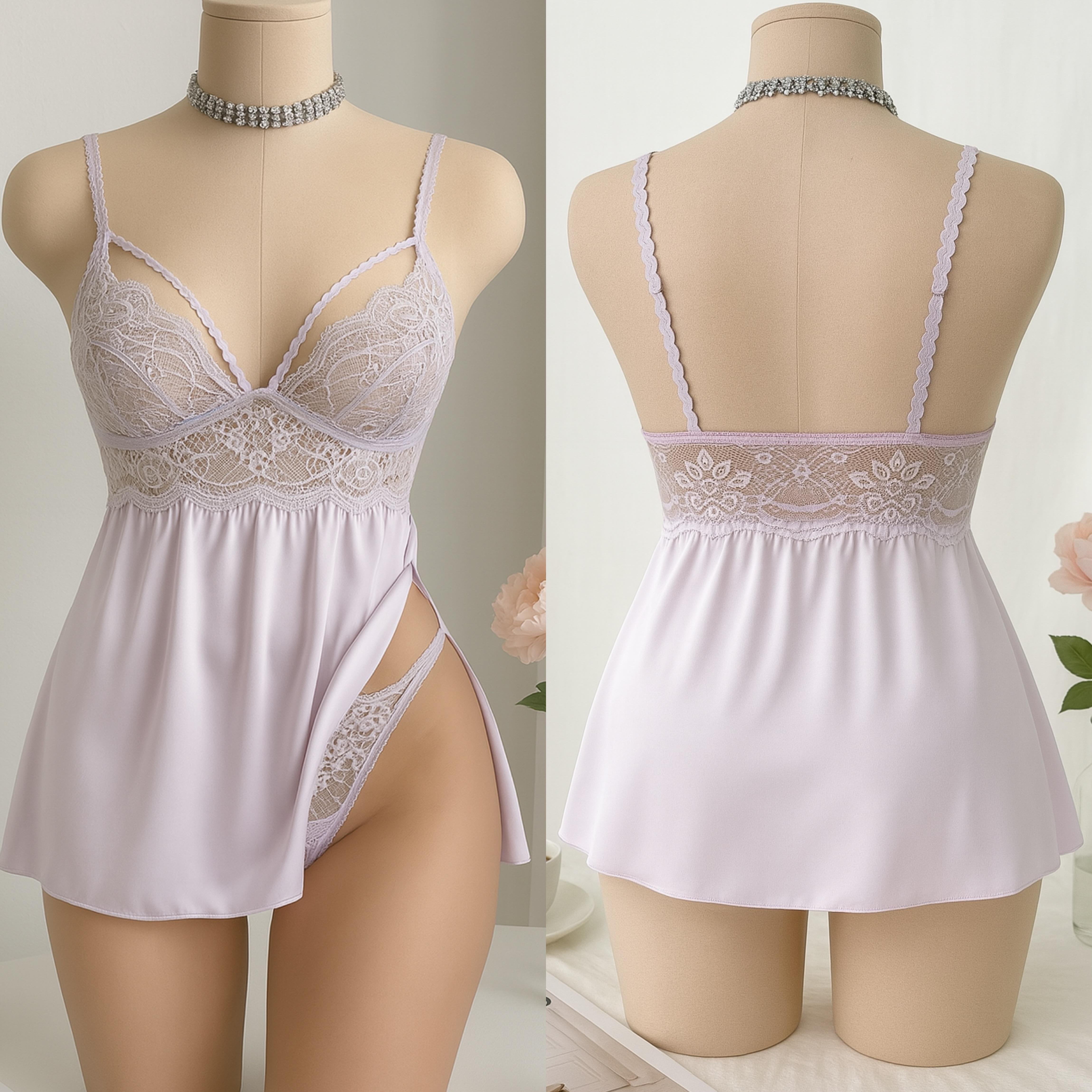 LILAC STRING DAHİL GECELİK TAKIM 