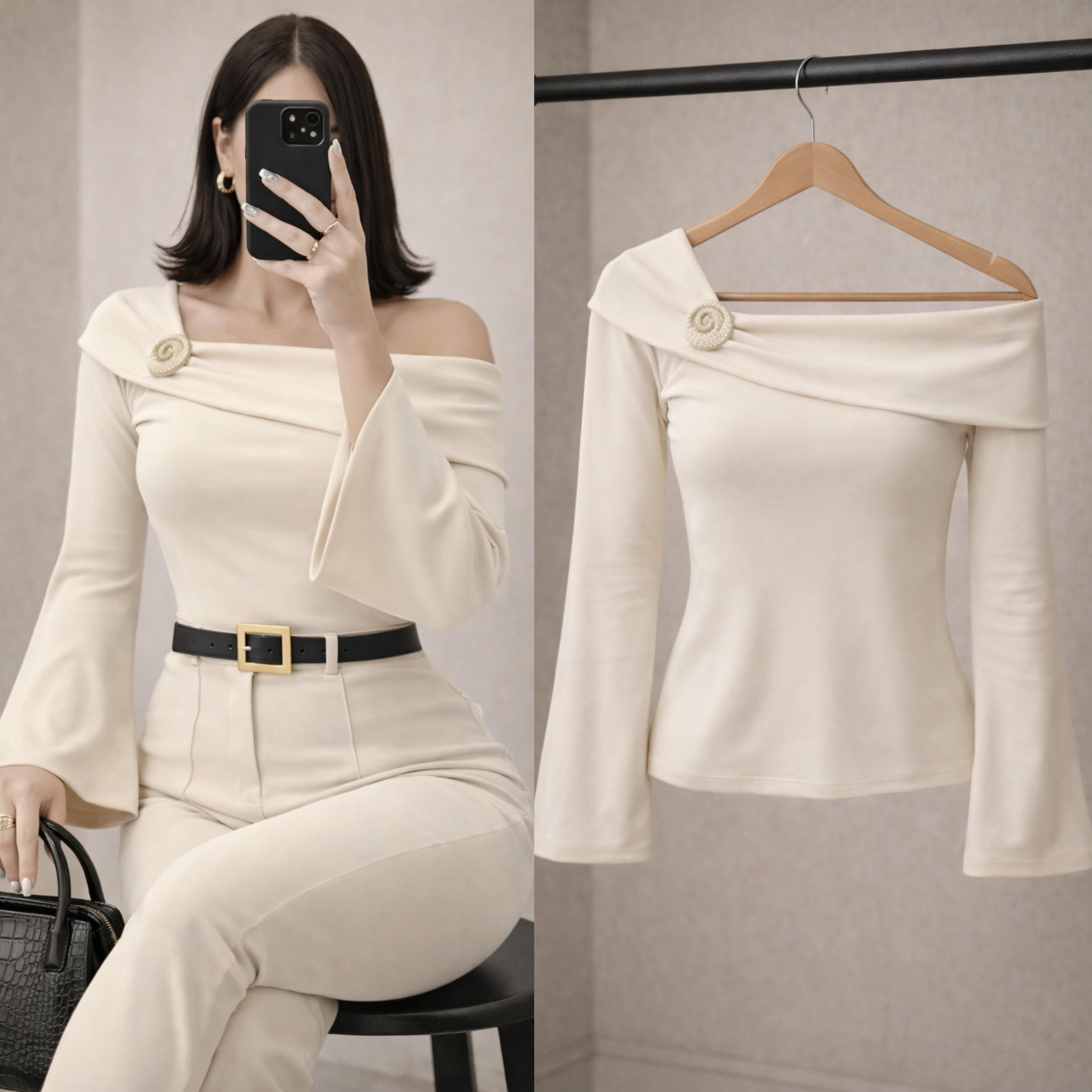 LISSA AKSESUARLI BLUZ