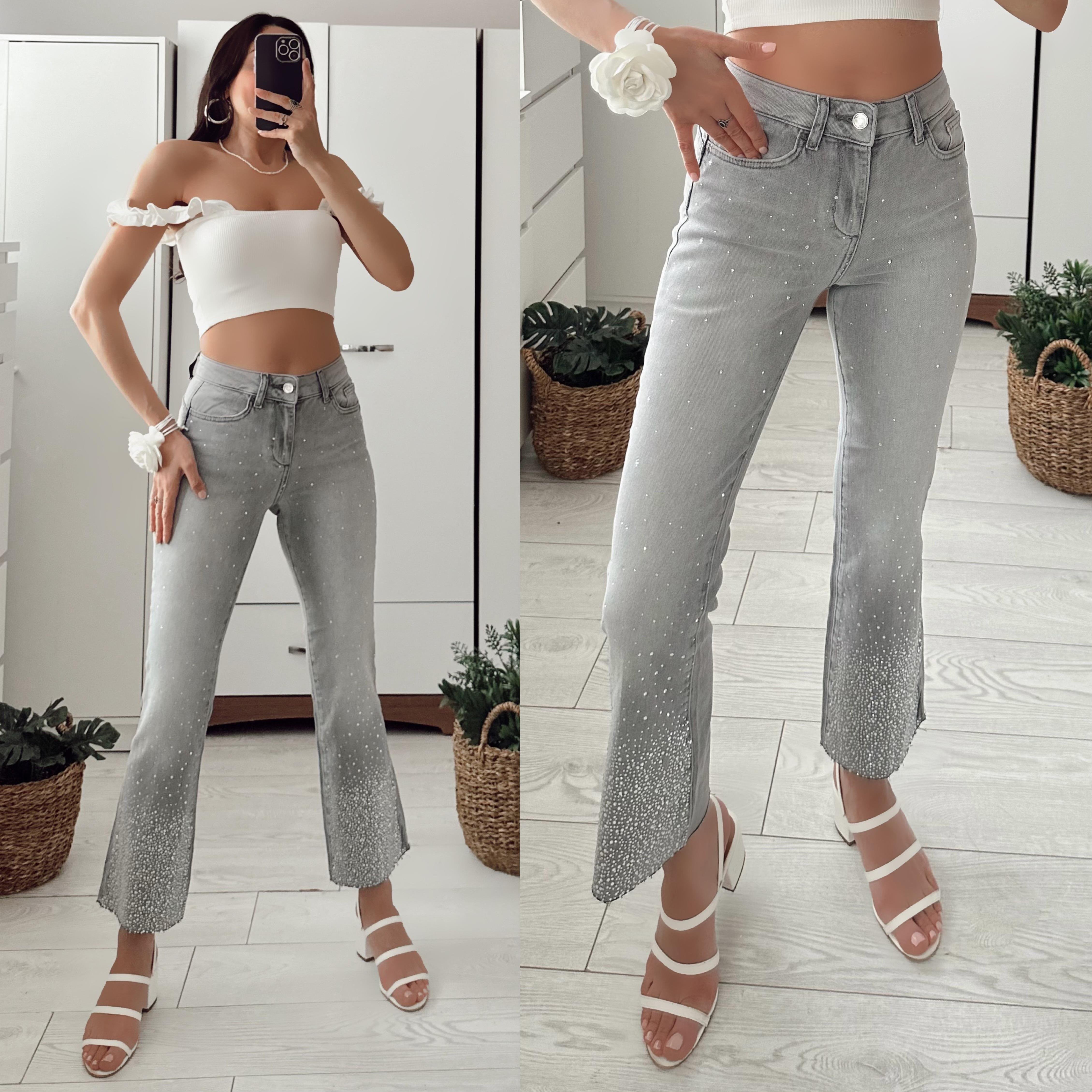 LJO ORİJİNAL MARKA IŞILTILI JEAN
