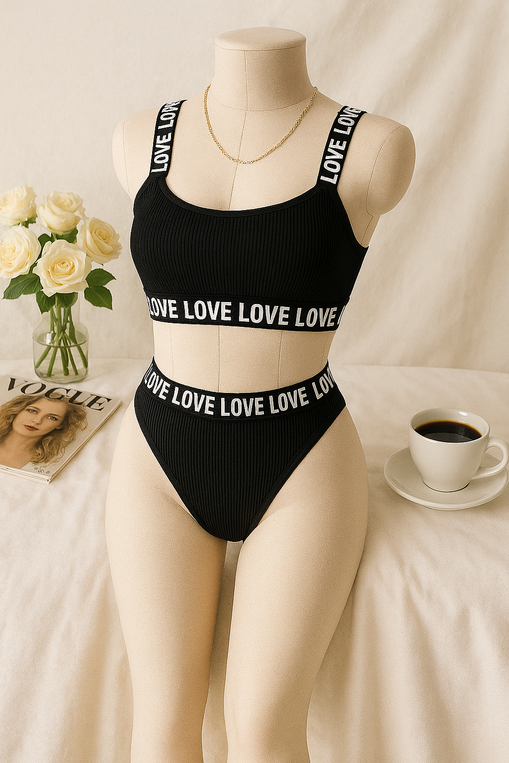 LOVELOVE BUSTİYER STRING TAKIM 