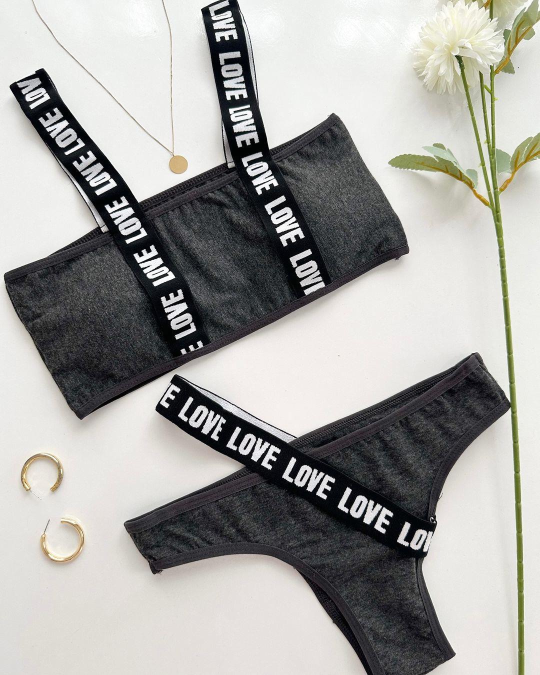 LOVELOVE ÇIKARILABİLİR DOLGULU İÇ ÇAMAŞIRI TAKIM