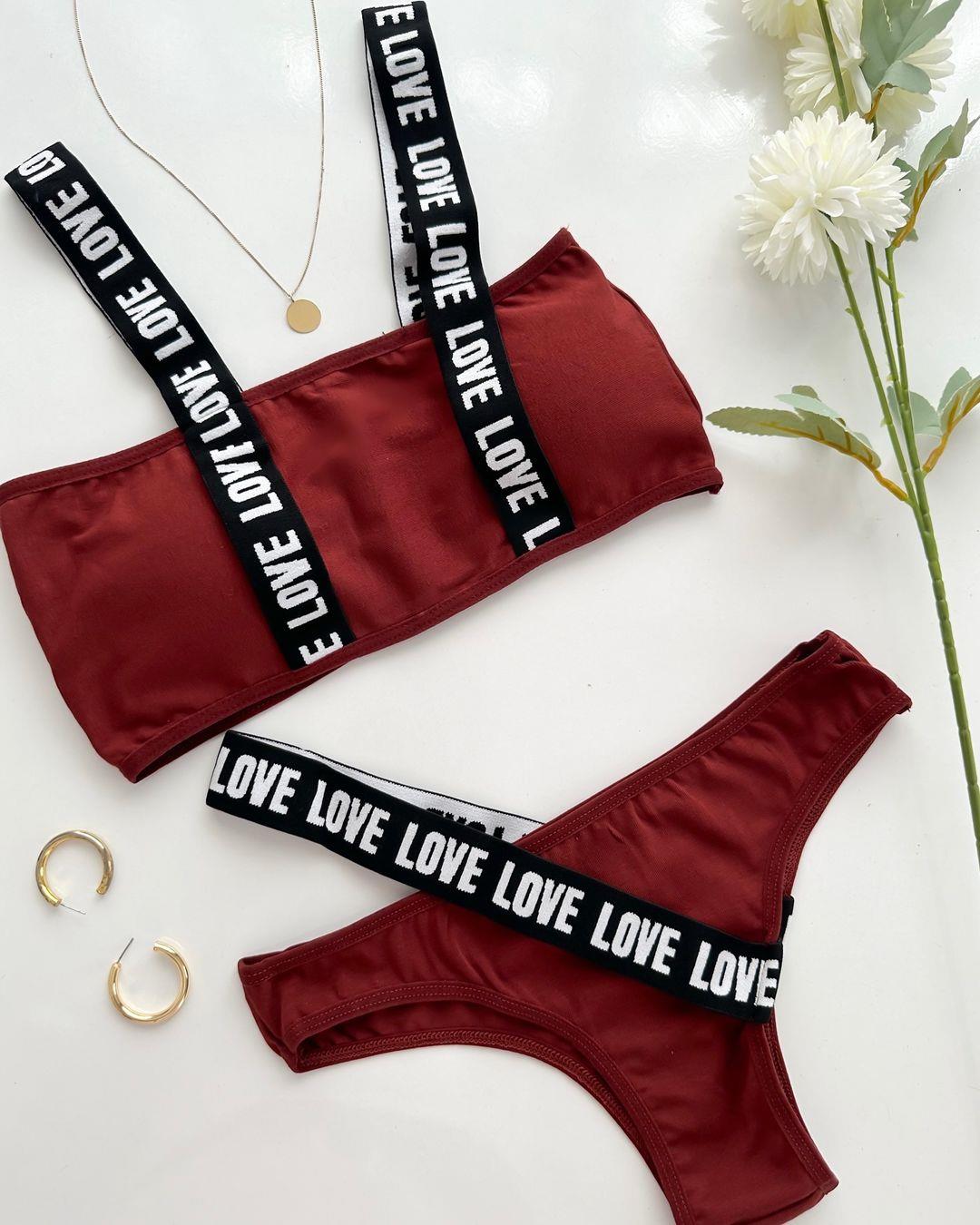 LOVELOVE ÇIKARILABİLİR DOLGULU İÇ ÇAMAŞIRI TAKIM