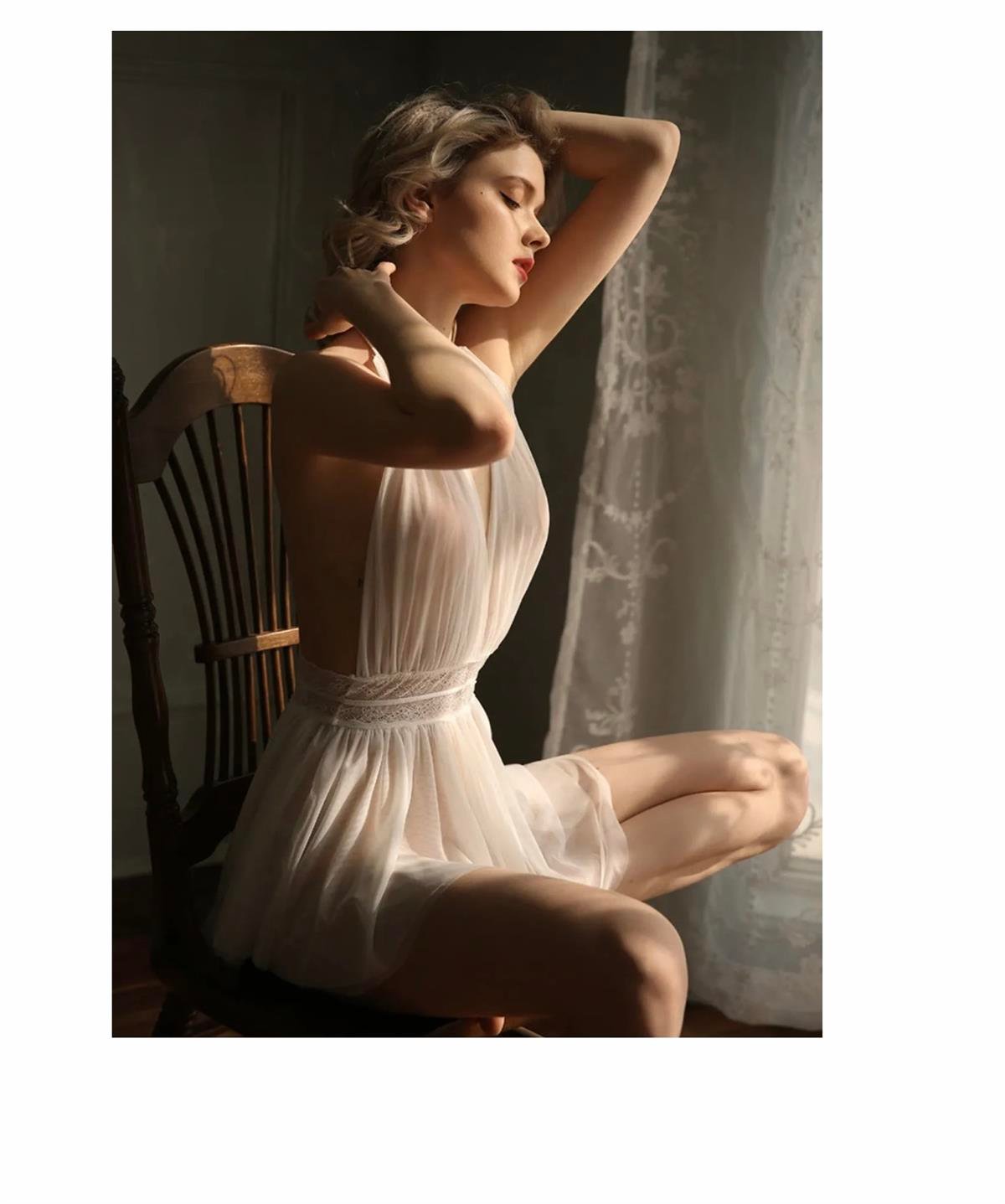 MARILYN TÜL GECELİL STRİNG TAKIM 