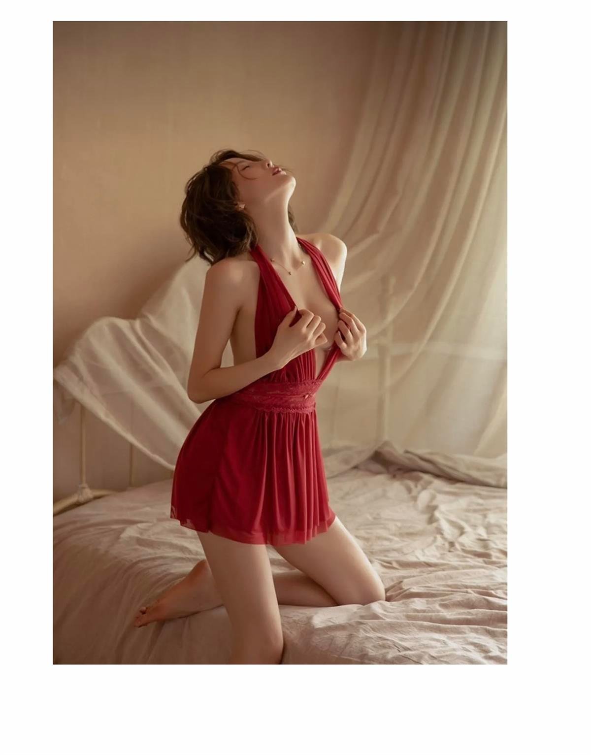 MARILYN TÜL GECELİL STRİNG TAKIM 