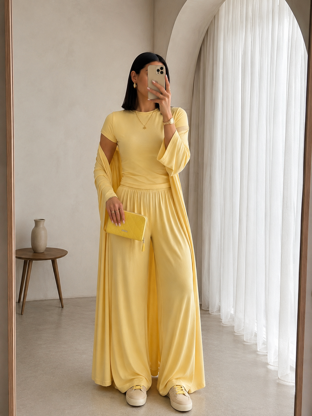 MELSA HIRKA BLUZ PANTOLON ÜÇLÜ TAKIM