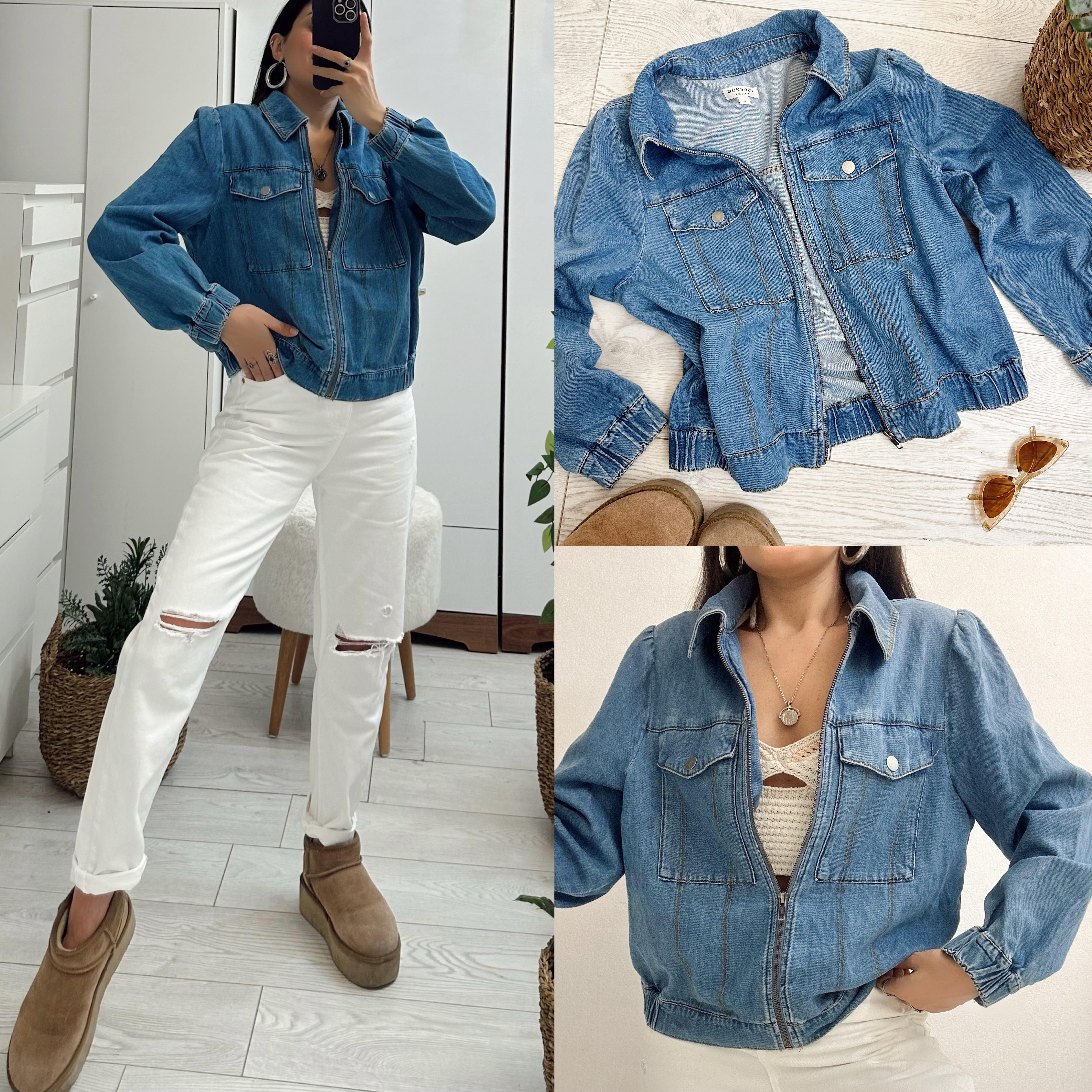 MNSN ORİJİNAL MARKA JEAN CEKET GÖMLEK