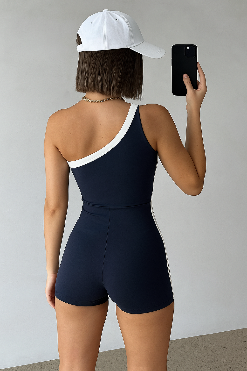 MYSPORTY TEK OMUZ BIKER TULUM LACİVERT