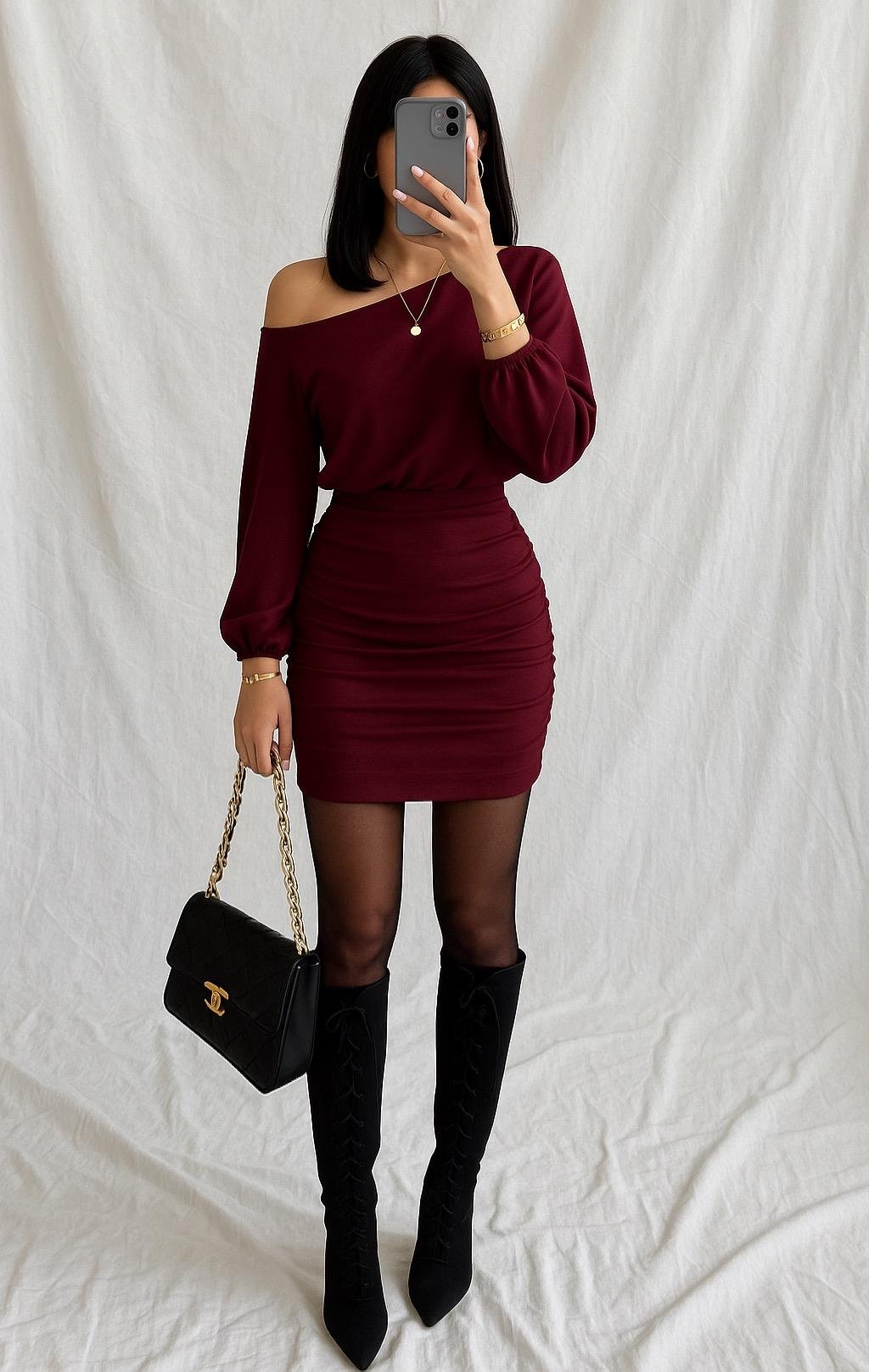 NILLA SANDY MİNİ ELBİSE