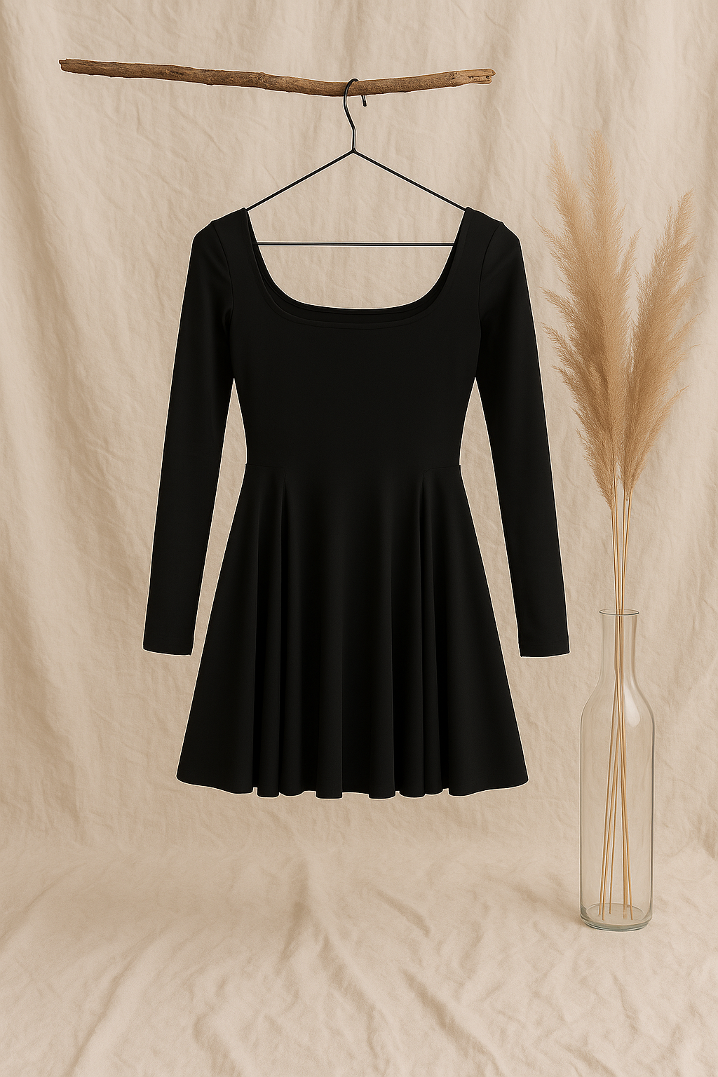 OLINE SANDY MİNİ ELBİSE