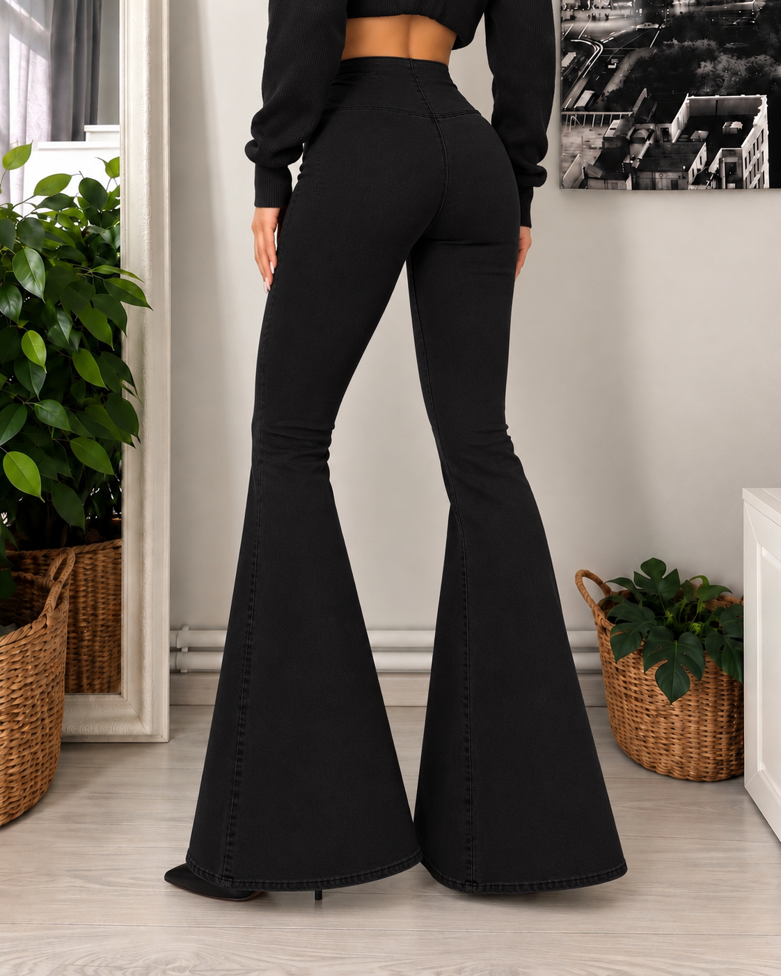 ONS TOPARLAYICI JEAN TAYT PANTOLON