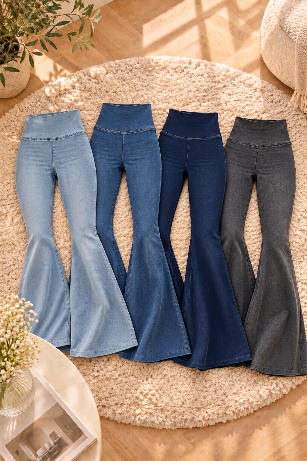 ONS TOPARLAYICI JEAN TAYT PANTOLON