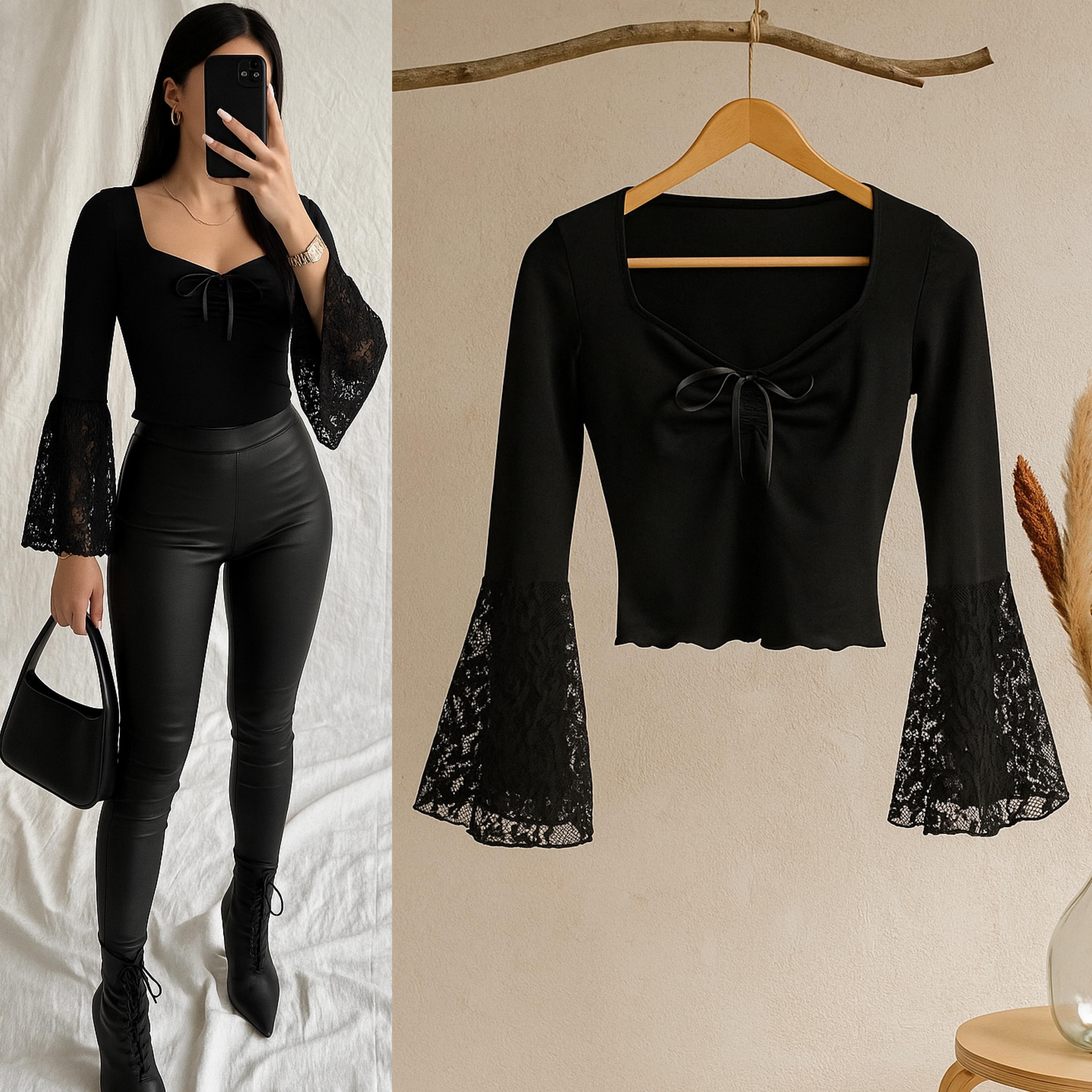 QUEENS İSPANYOL KOL BLUZ 