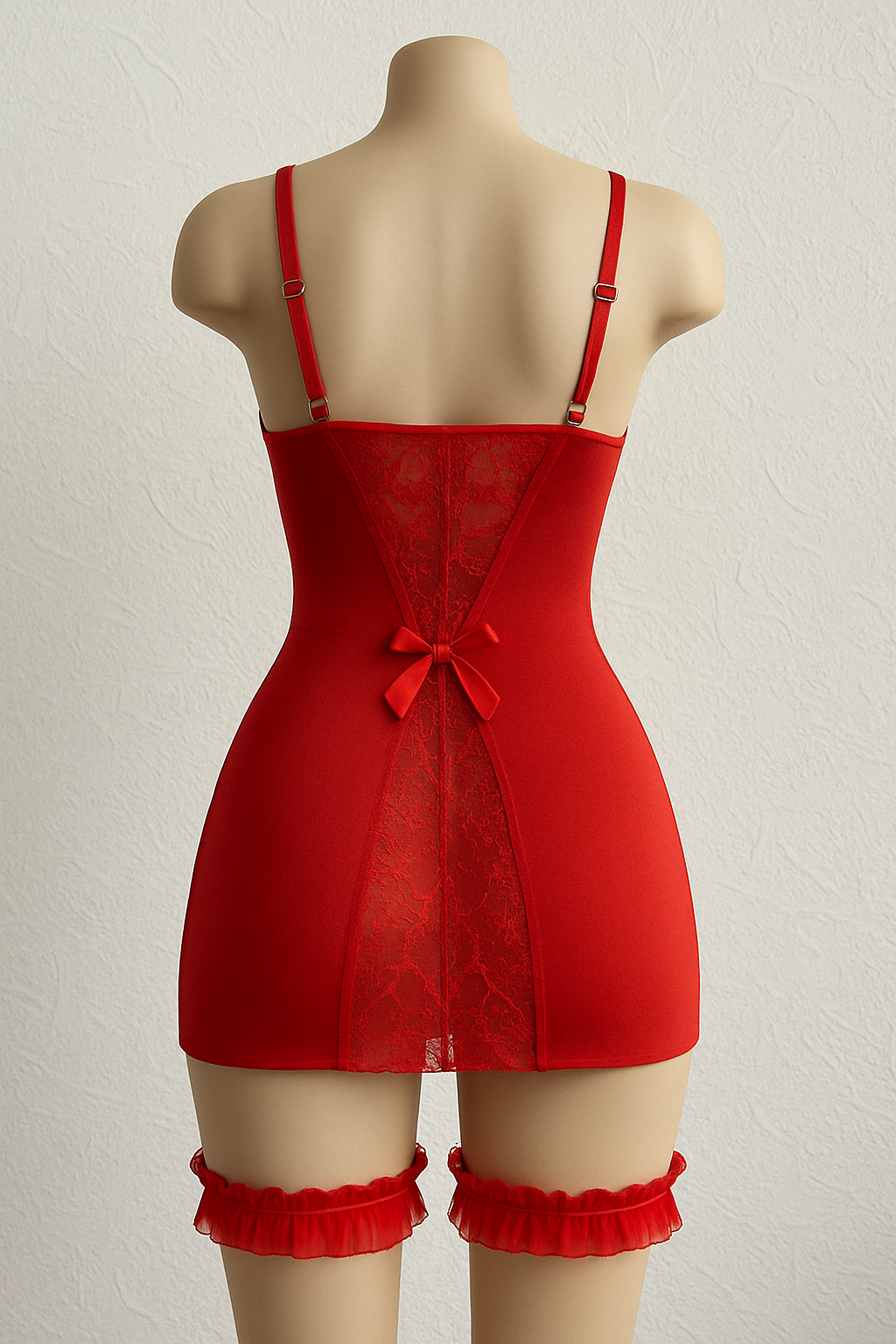 REDMELOVE JARTİYER TANGA GECELİK TAKIM SET(GÖRSELDEKİ HERŞEY DAHİLDİR)