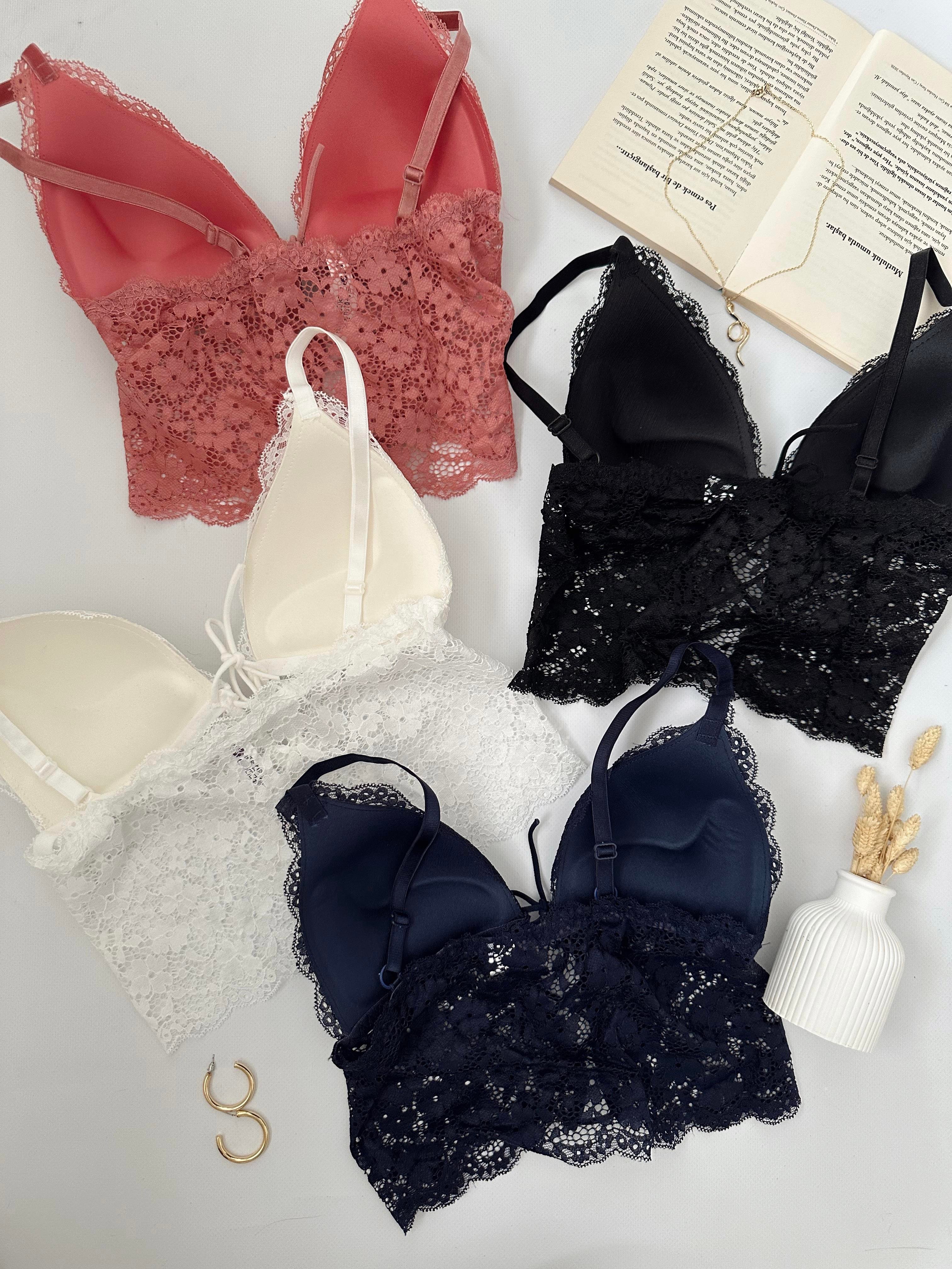 ROSA DANTELLİ PUSH UP BUSTİYER 