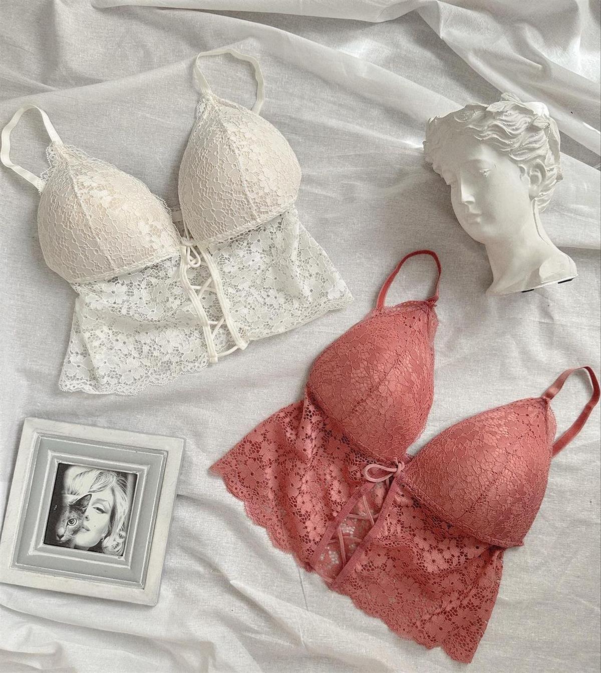 ROSA DANTELLİ PUSH UP BUSTİYER 