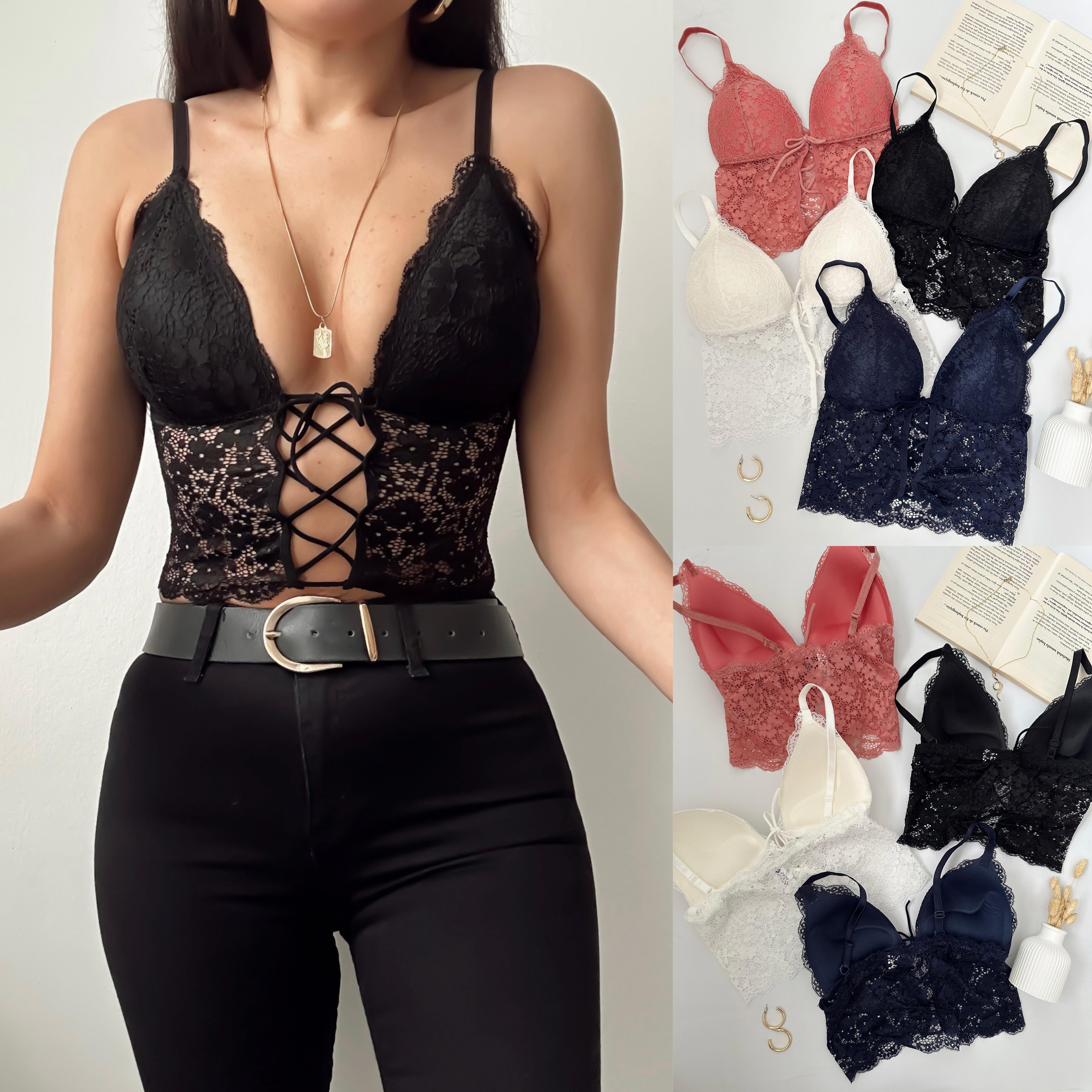 ROSA DANTELLİ PUSH UP BUSTİYER 