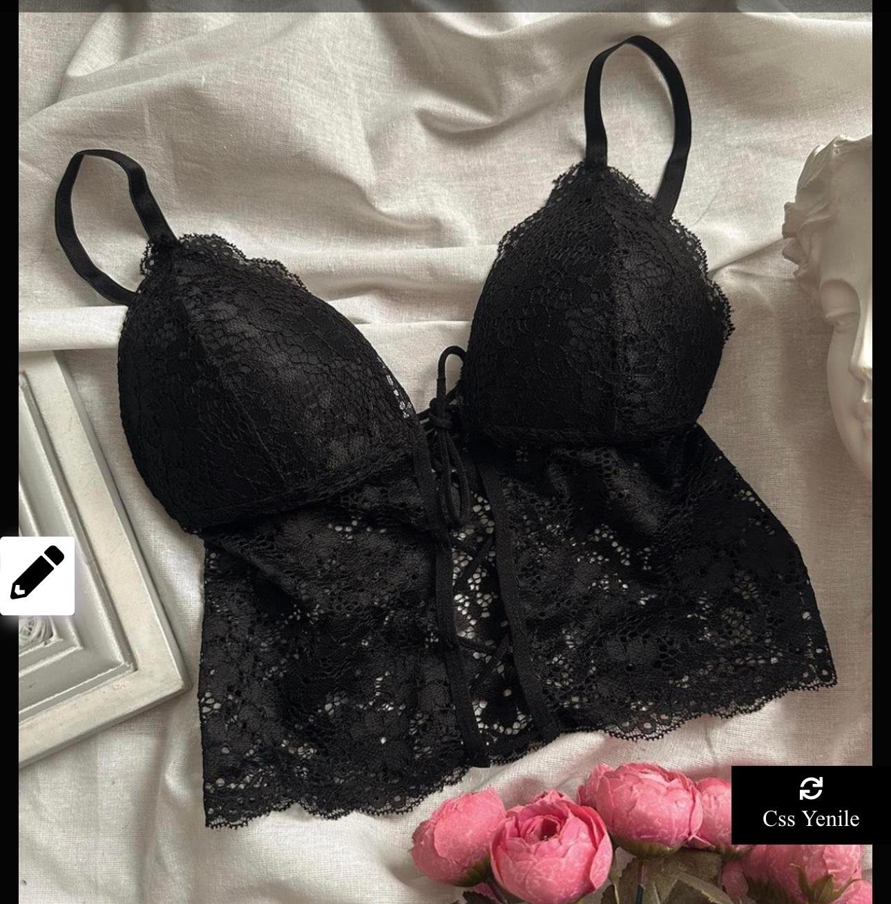 ROSA DANTELLİ PUSH UP BUSTİYER