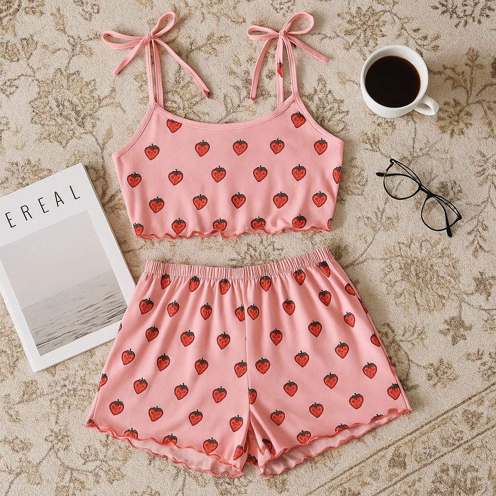 STRAWBERRY ŞORTLU TAKIM 