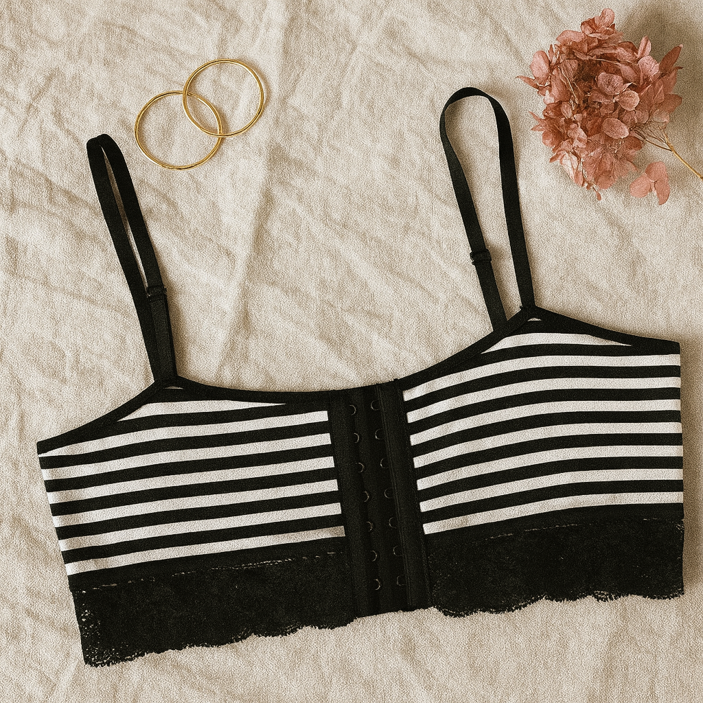 STRIPED PUSH UP DOLGULU BUSTİYER