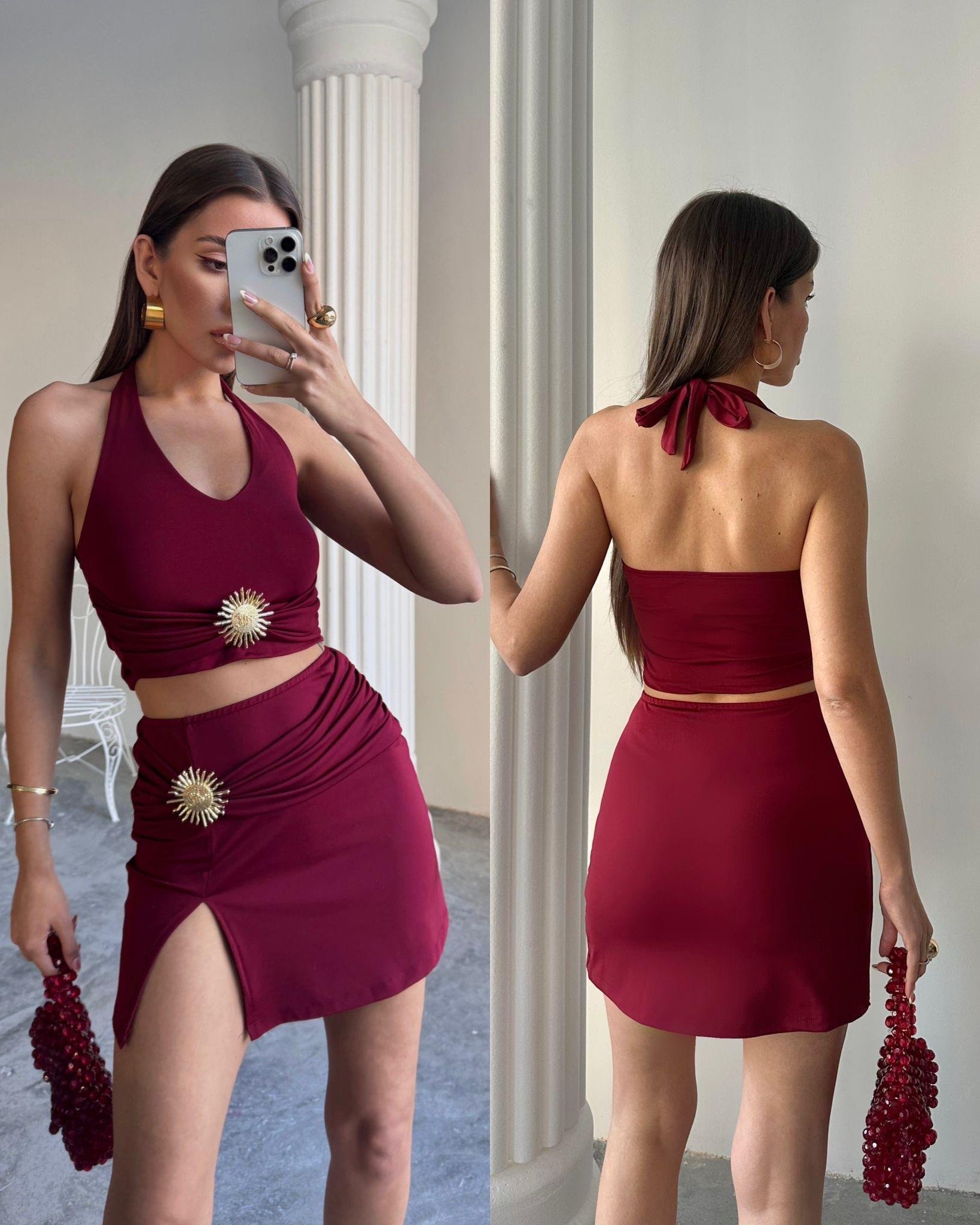 SUNSHINE MİNİ ETEK BLUZ 