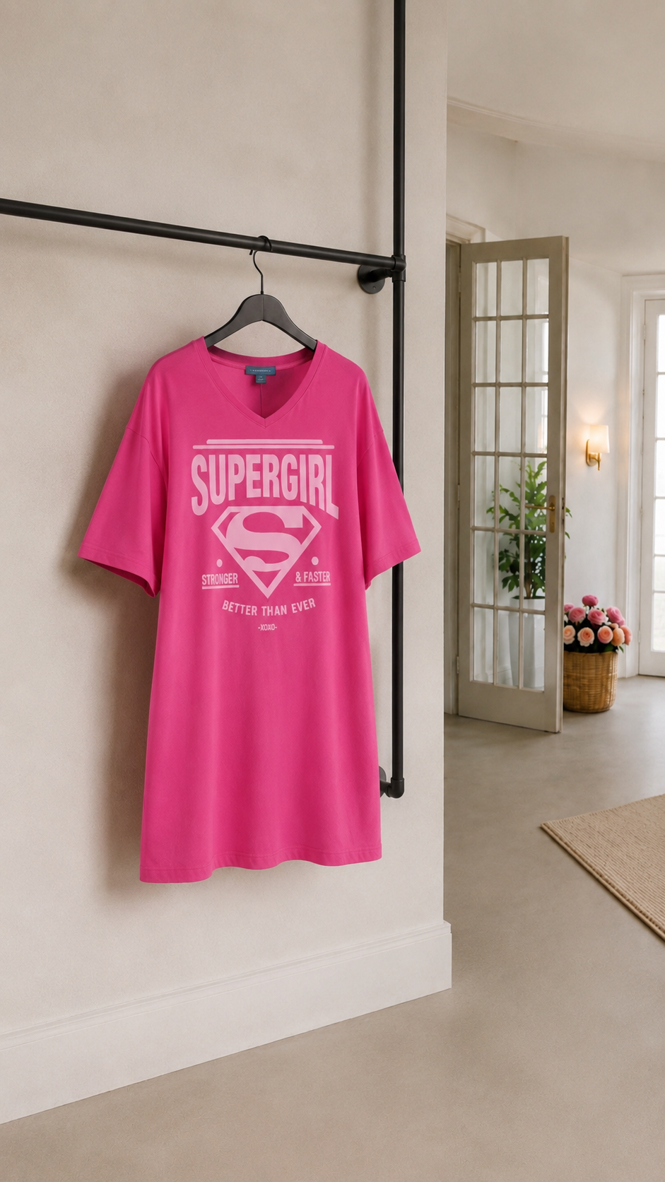 SUPERG OVERSİZE TSHIRT ELBİSE