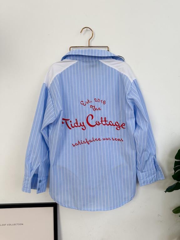 TIDY C OVERSIZE NAKIŞLI GÖMLEK 
