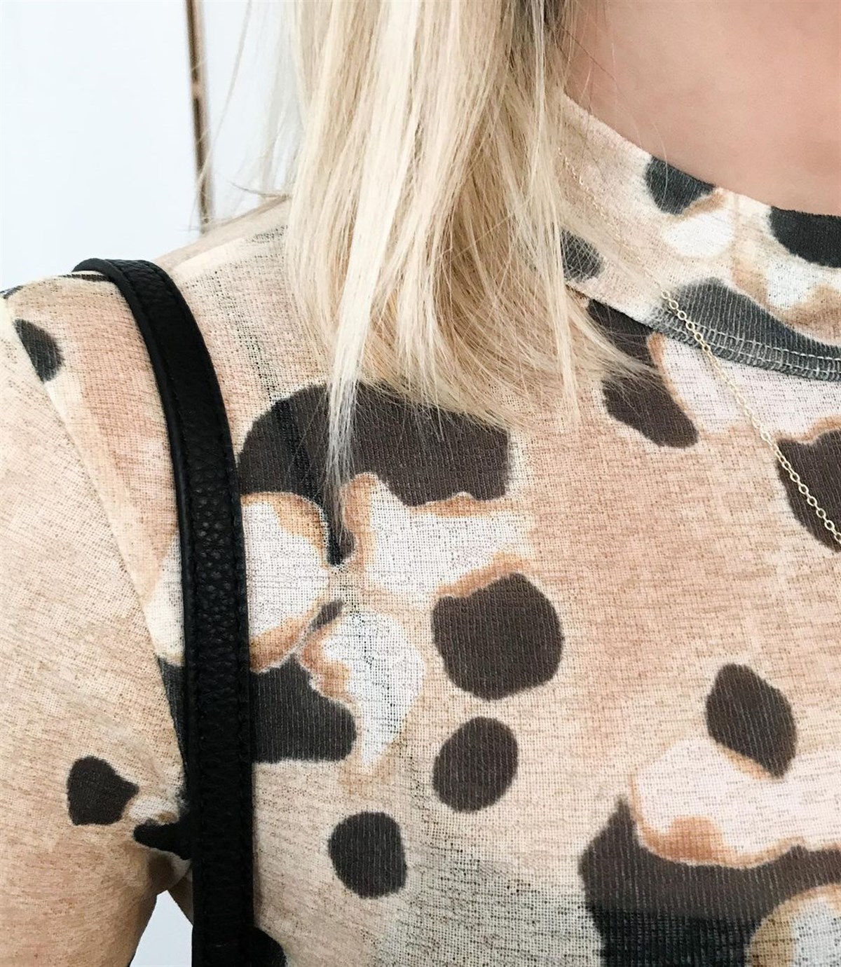 TİGER TÜL BLUZ BEJ