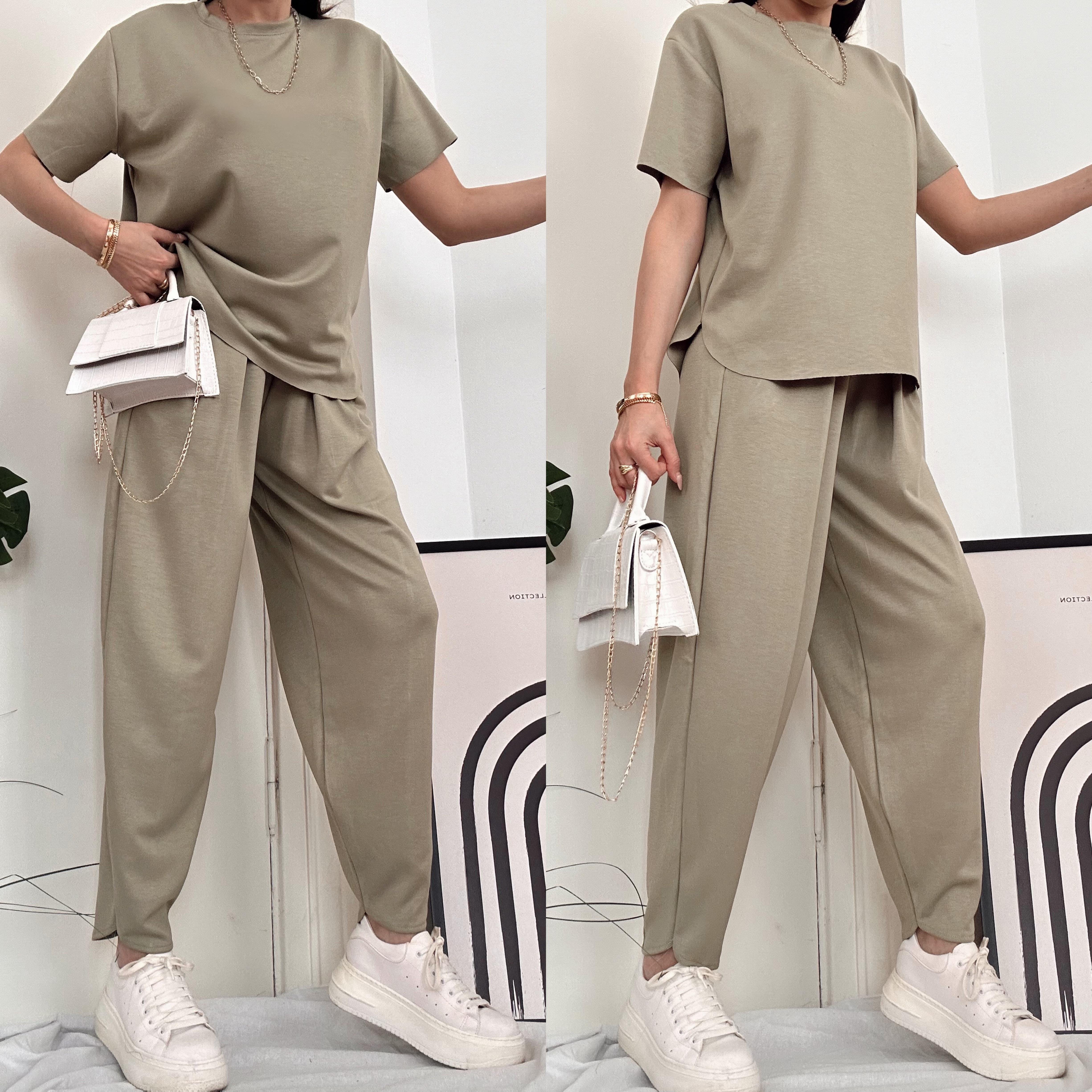 VERA MODAL TSHIRT ALT TAKIM HAKİ