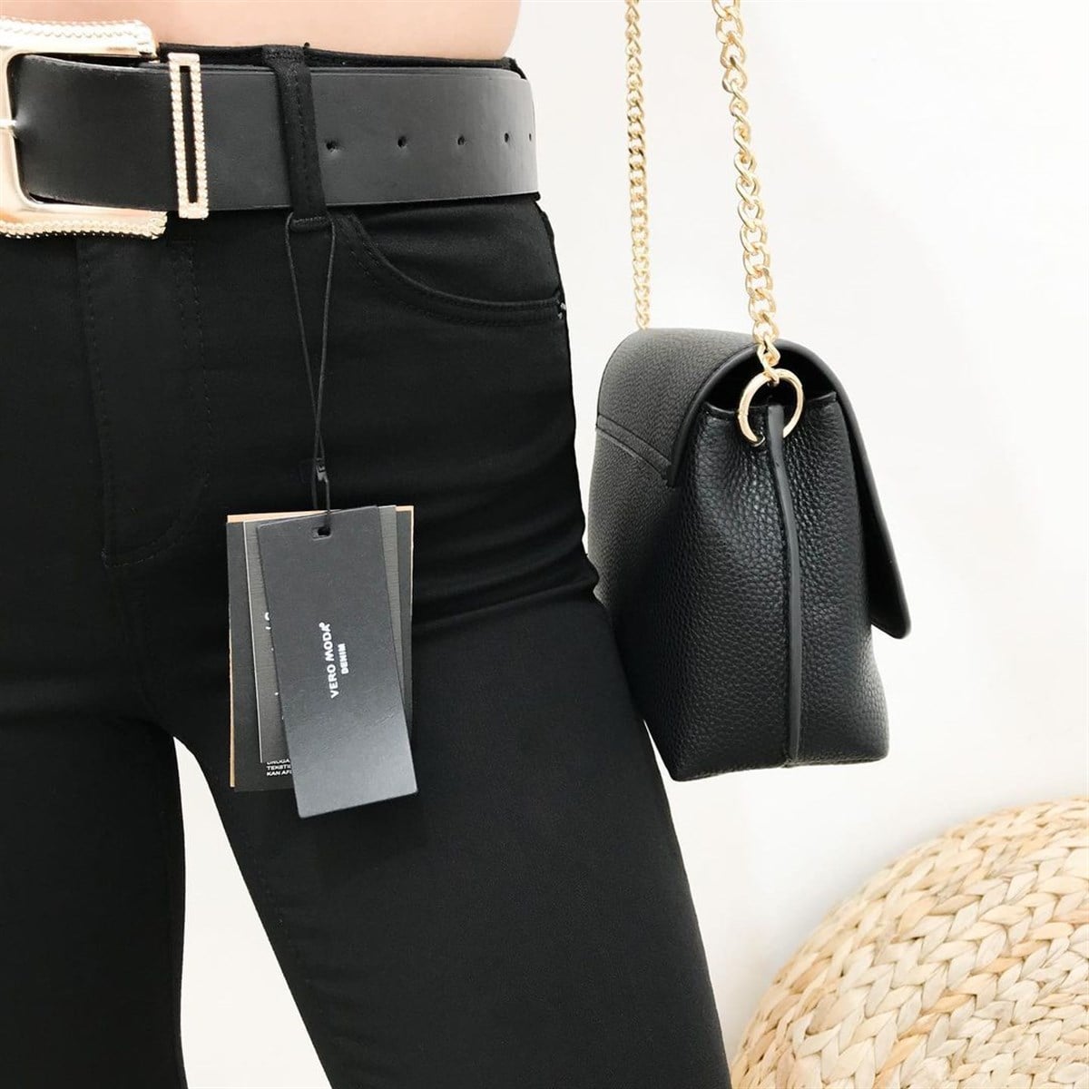 VERO MODA SİYAH JEAN