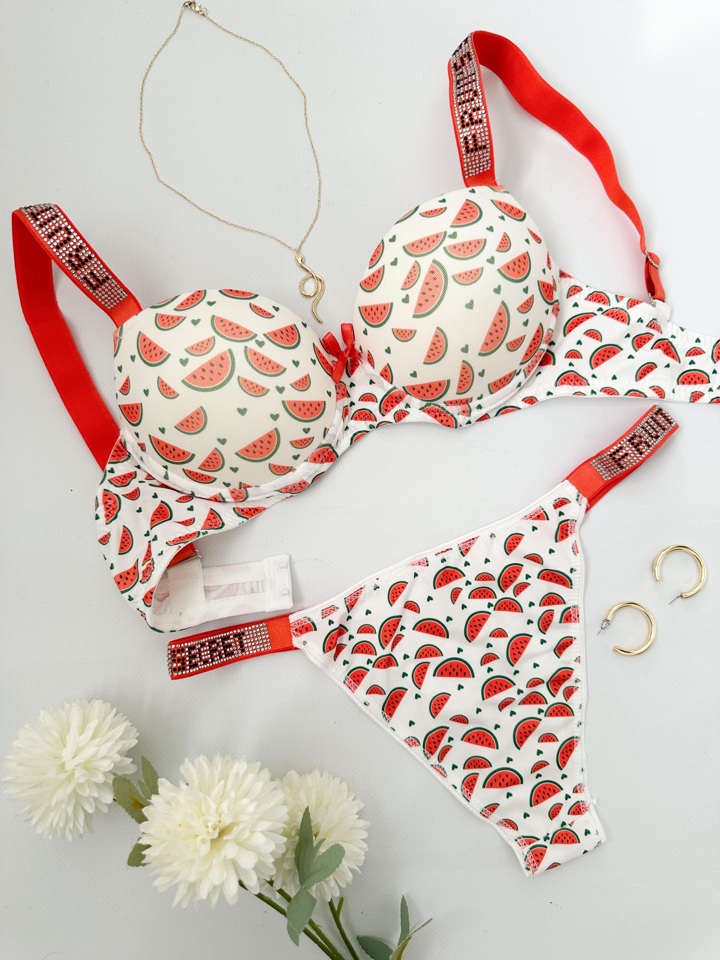 VS FRUITY PUSH UP DOLGULU İÇ ÇAMAŞIRI TAKIM KARPUZLU